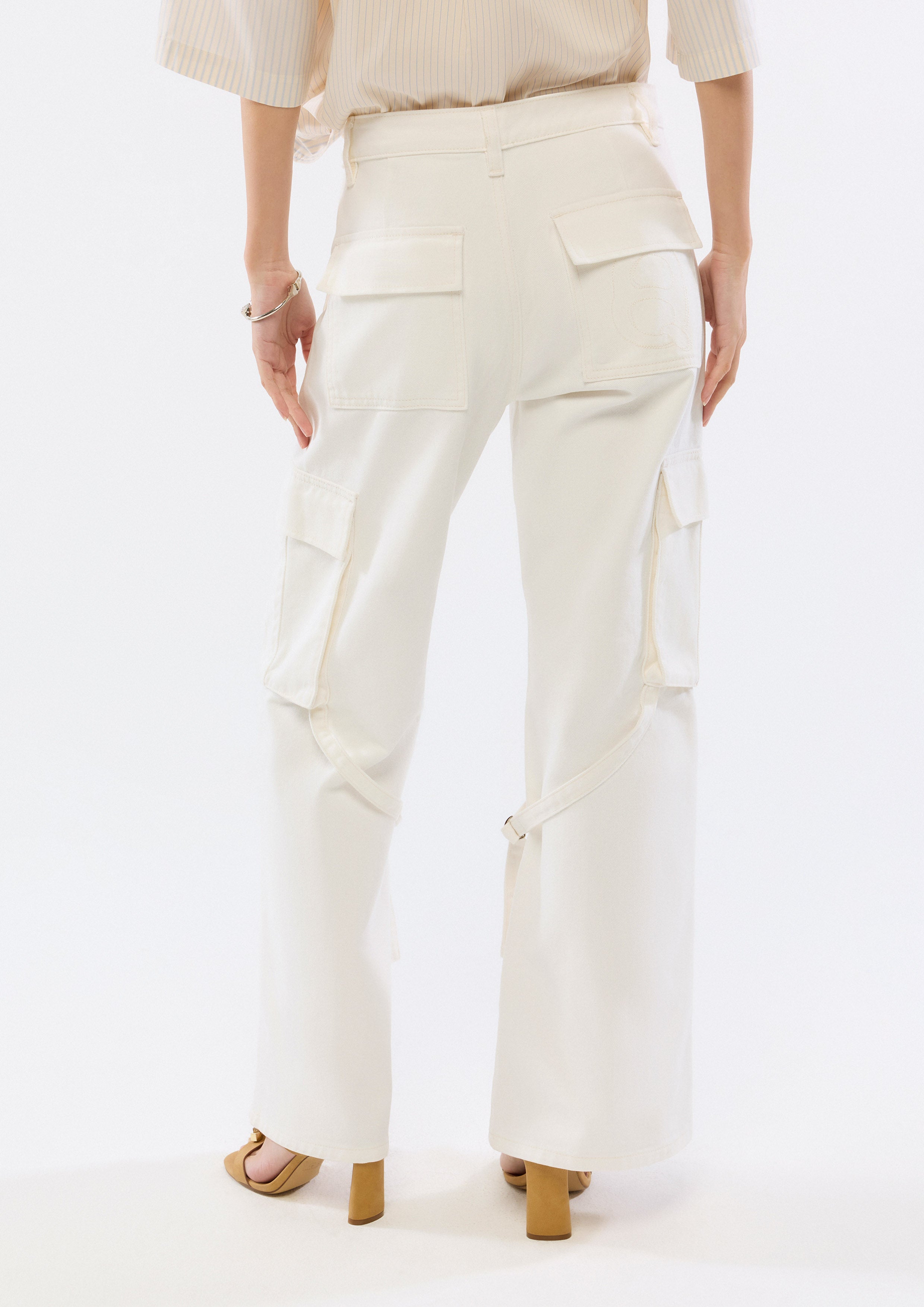 Strap Cargo Pants