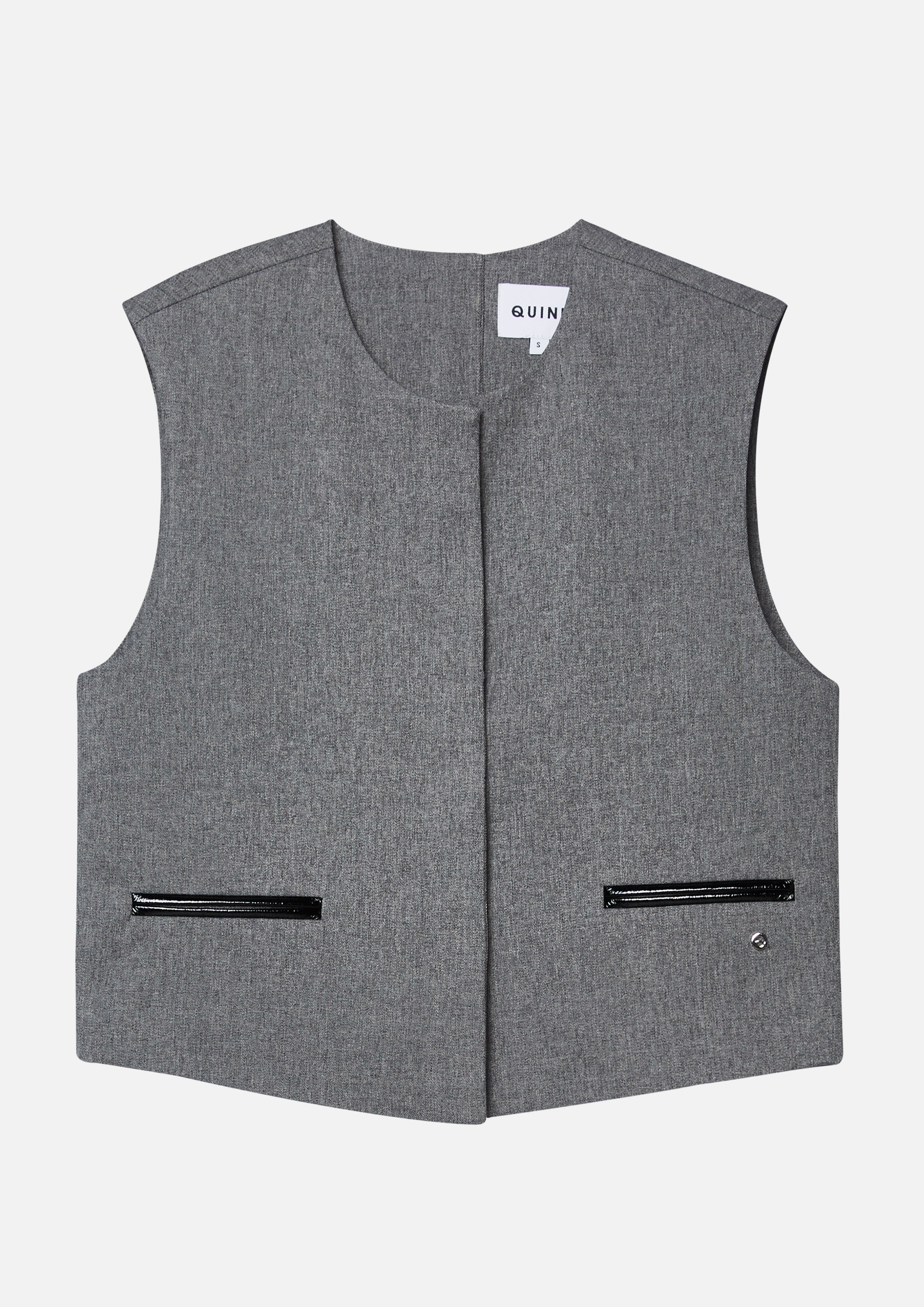 Sleeveless Crop Vest