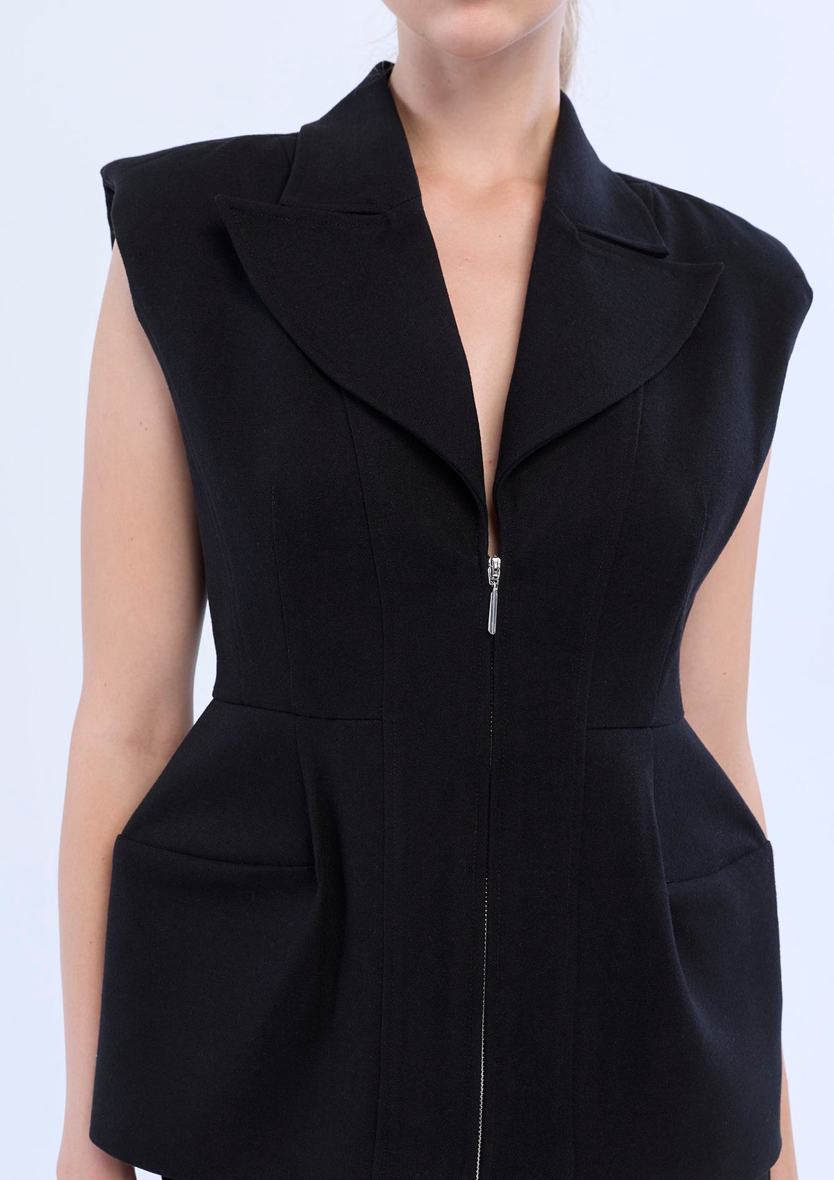 Zip Up Vest