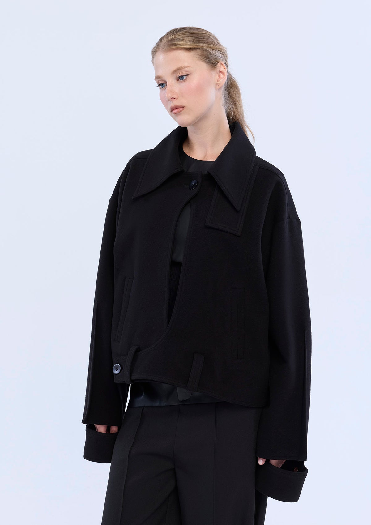 Long Sleeve Crop Jacket