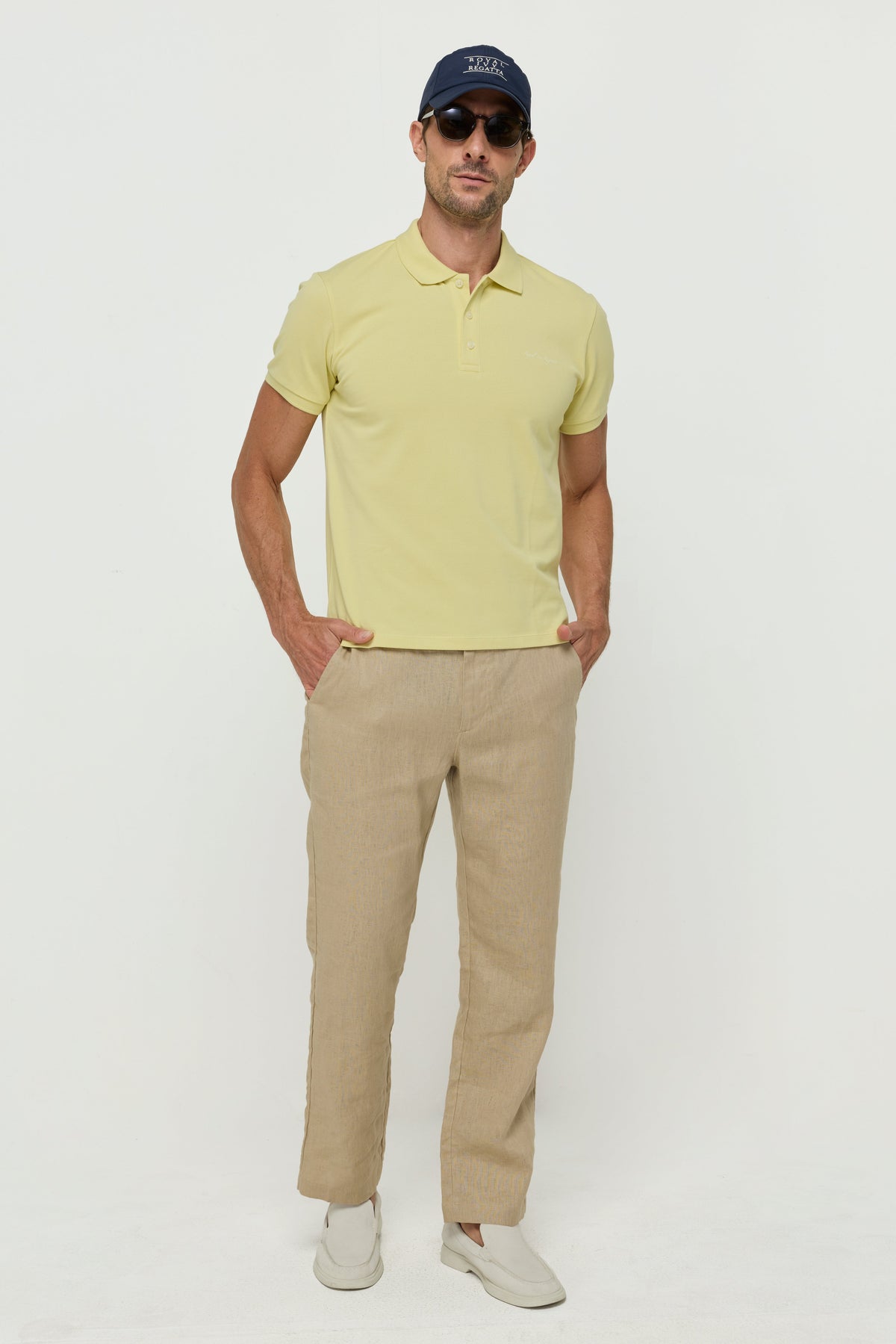 Classic Polo Shirt Yellow