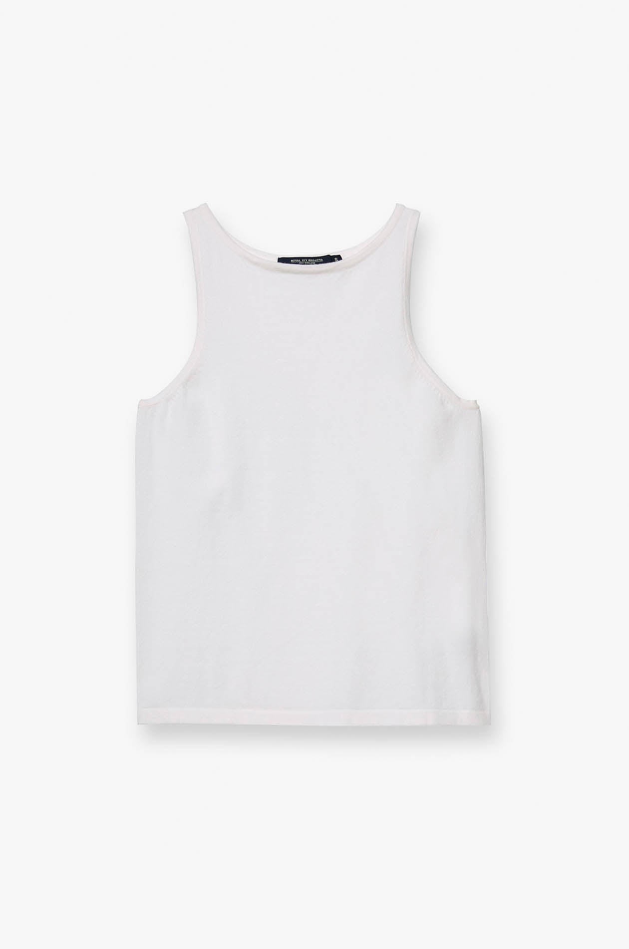 Sleeveless Knitted Top Off-White