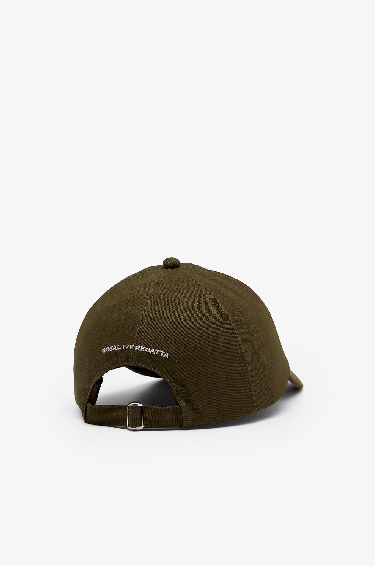 Cap Darkgreen Cotton Twill Dark Green