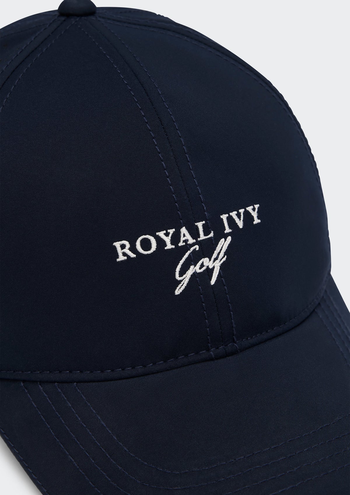 Logo Contrast Edge Baseball Cap