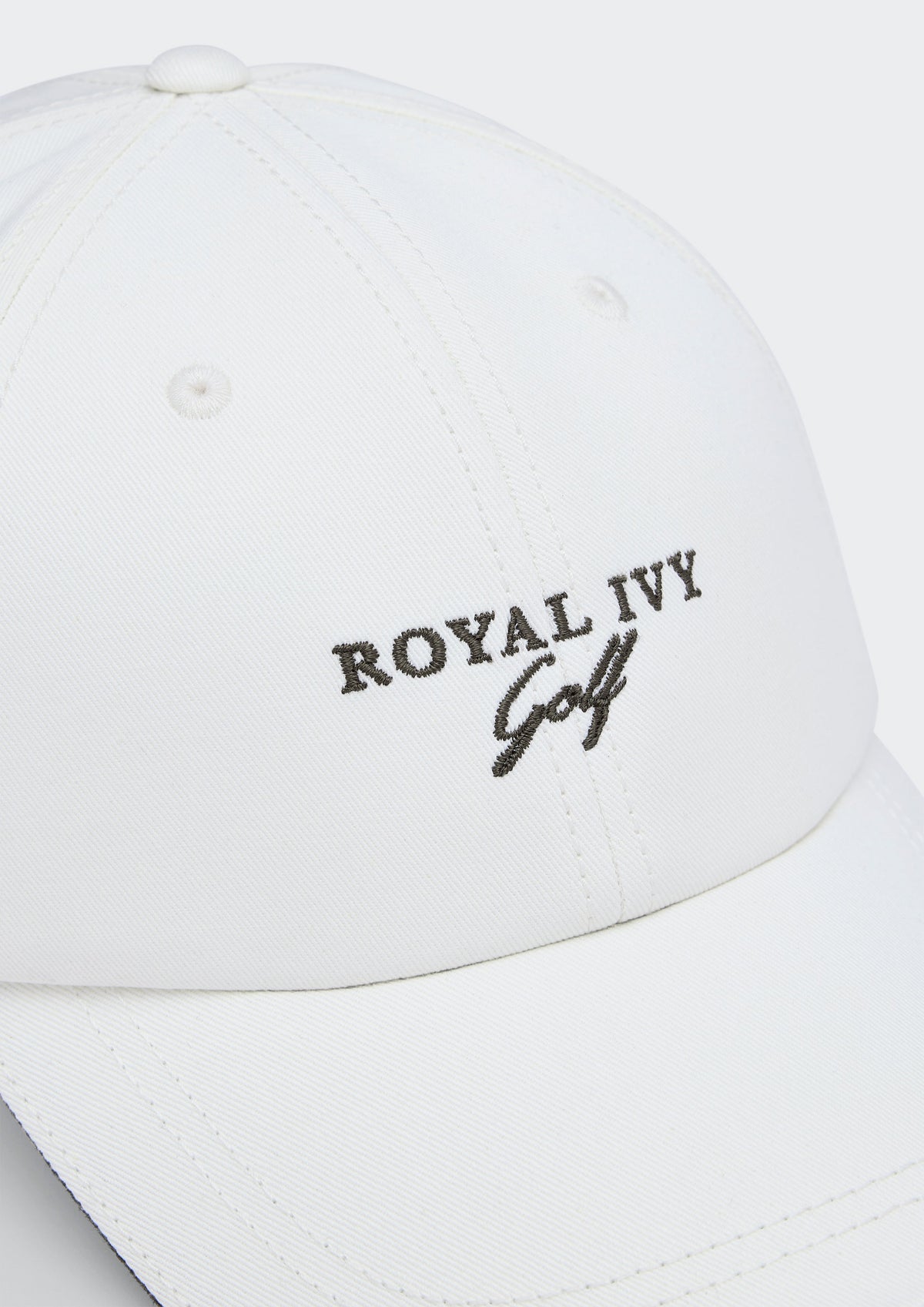 Logo Detail Panelled Baseball Cap