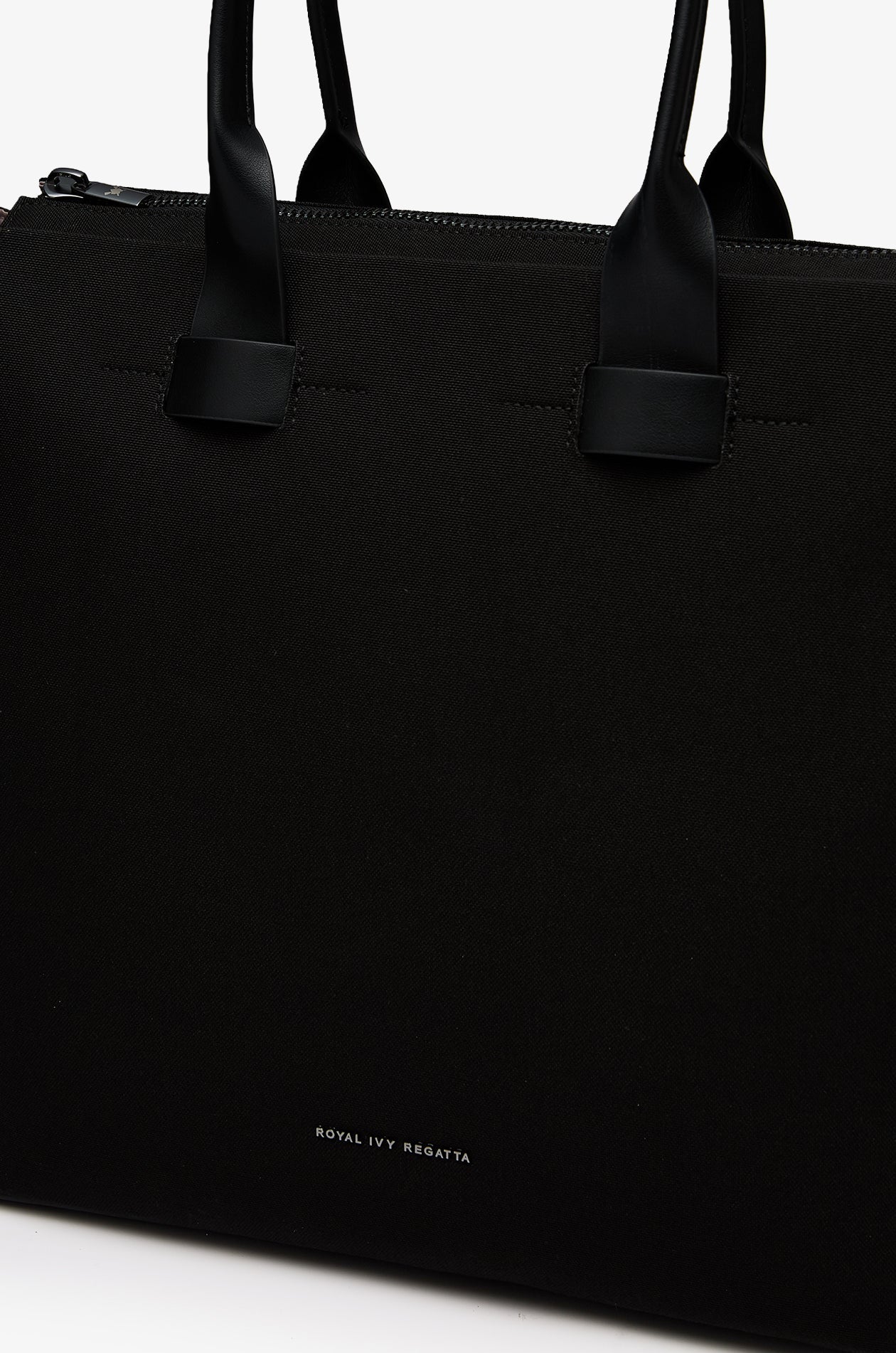 Essential Leather Tote Bag Black