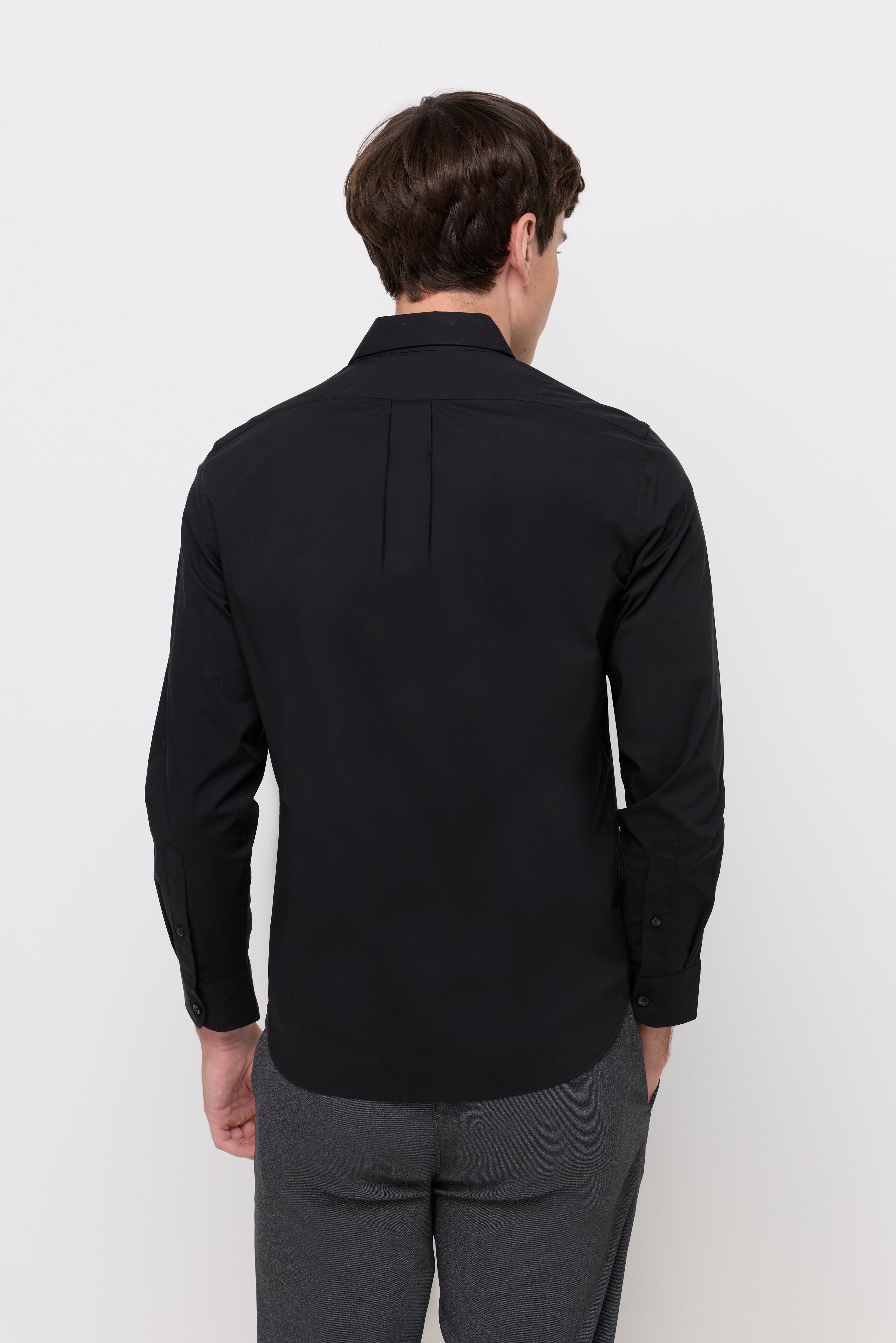 Signature Long Sleeve Shirt Black