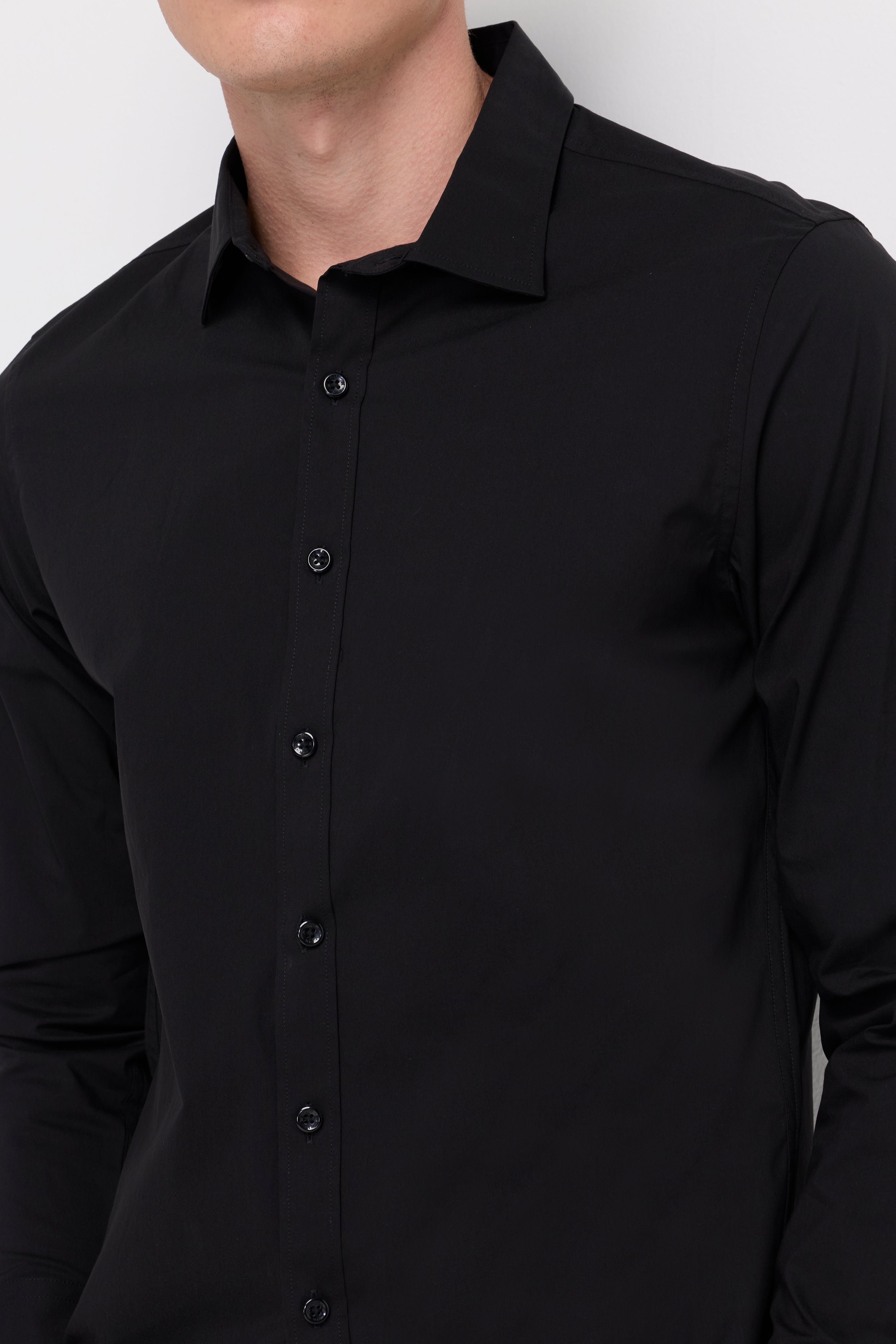 Signature Long Sleeve Shirt Black