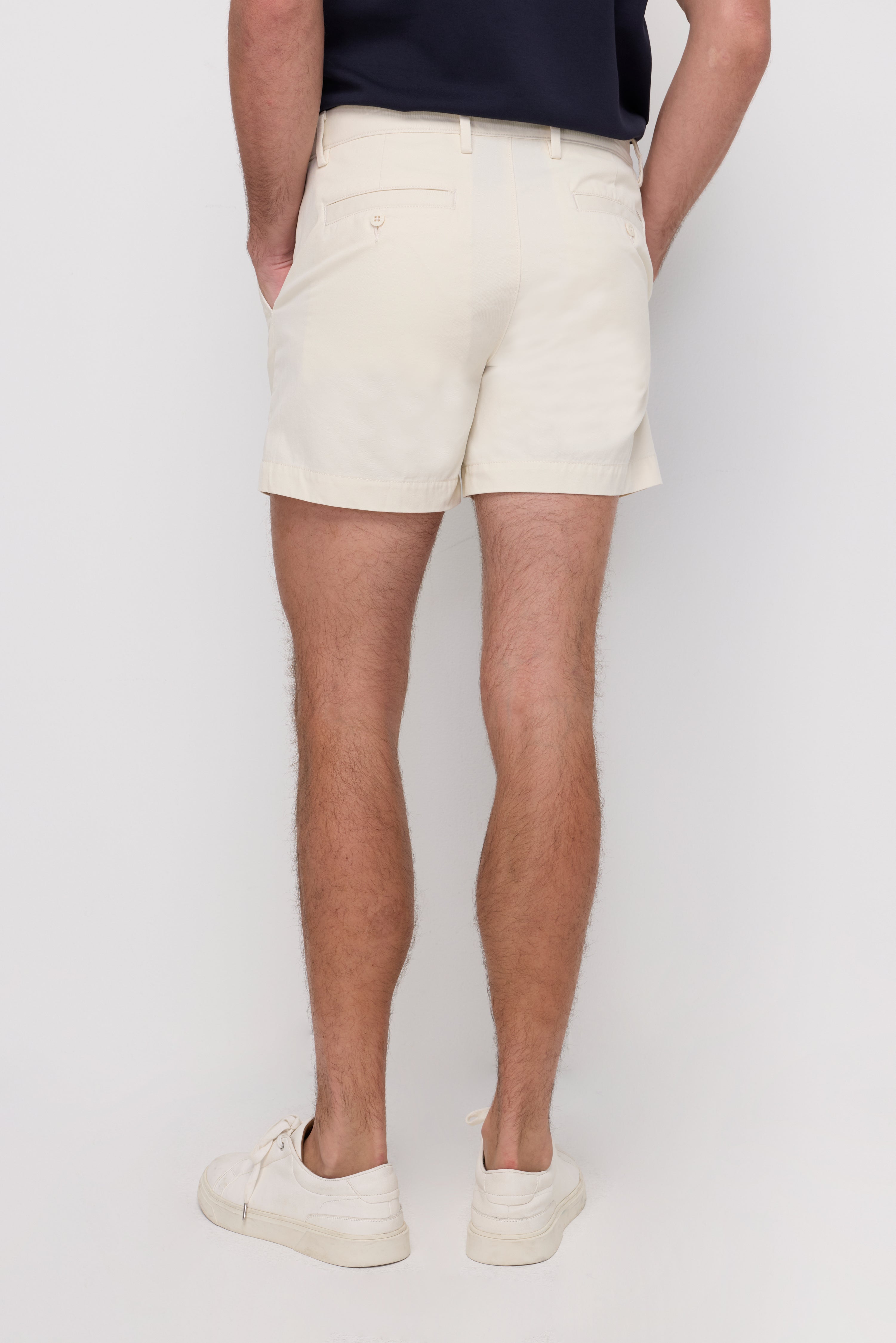 Chino 5-Inch Shorts Pants Cream