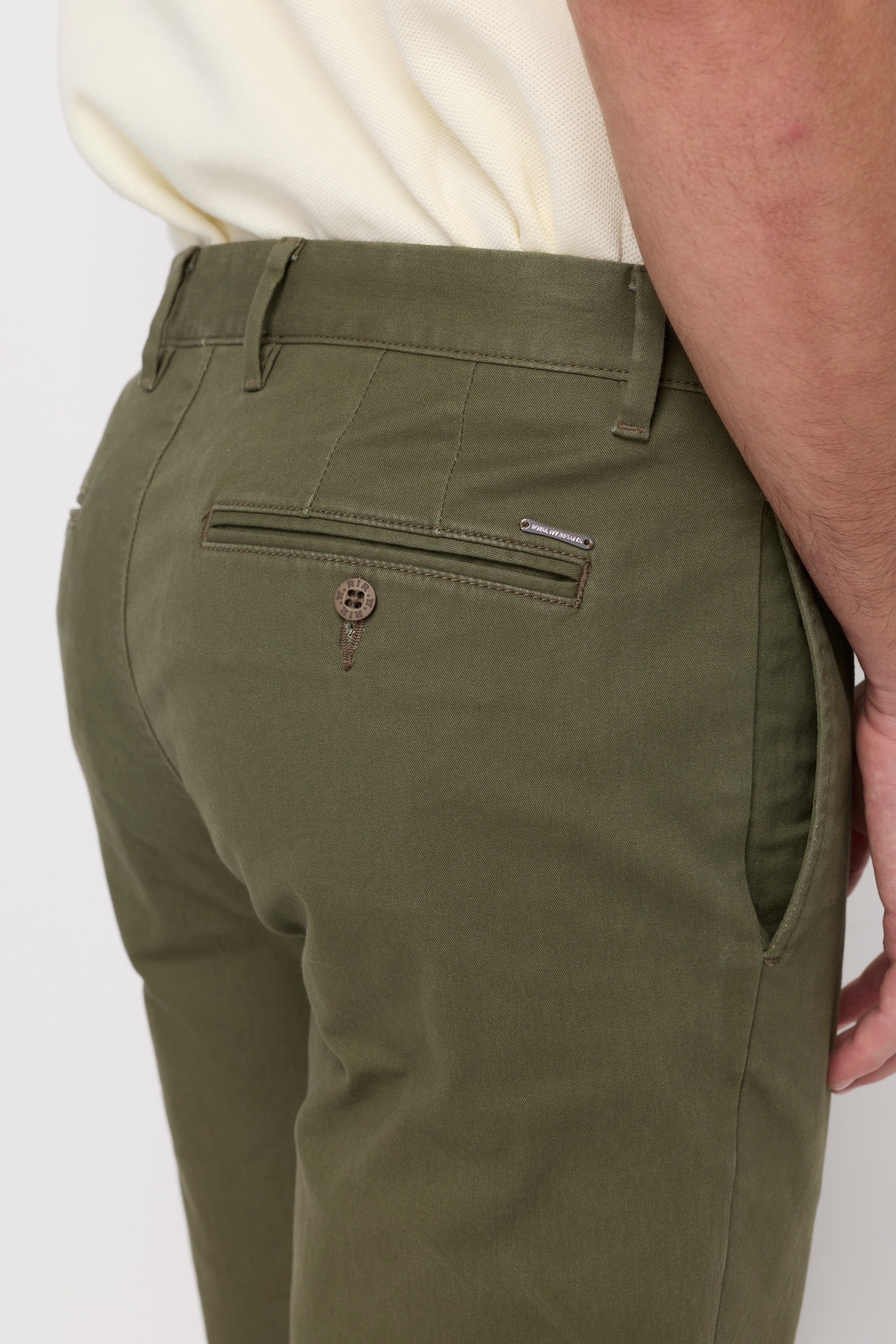 Chino Trousers Dark Green