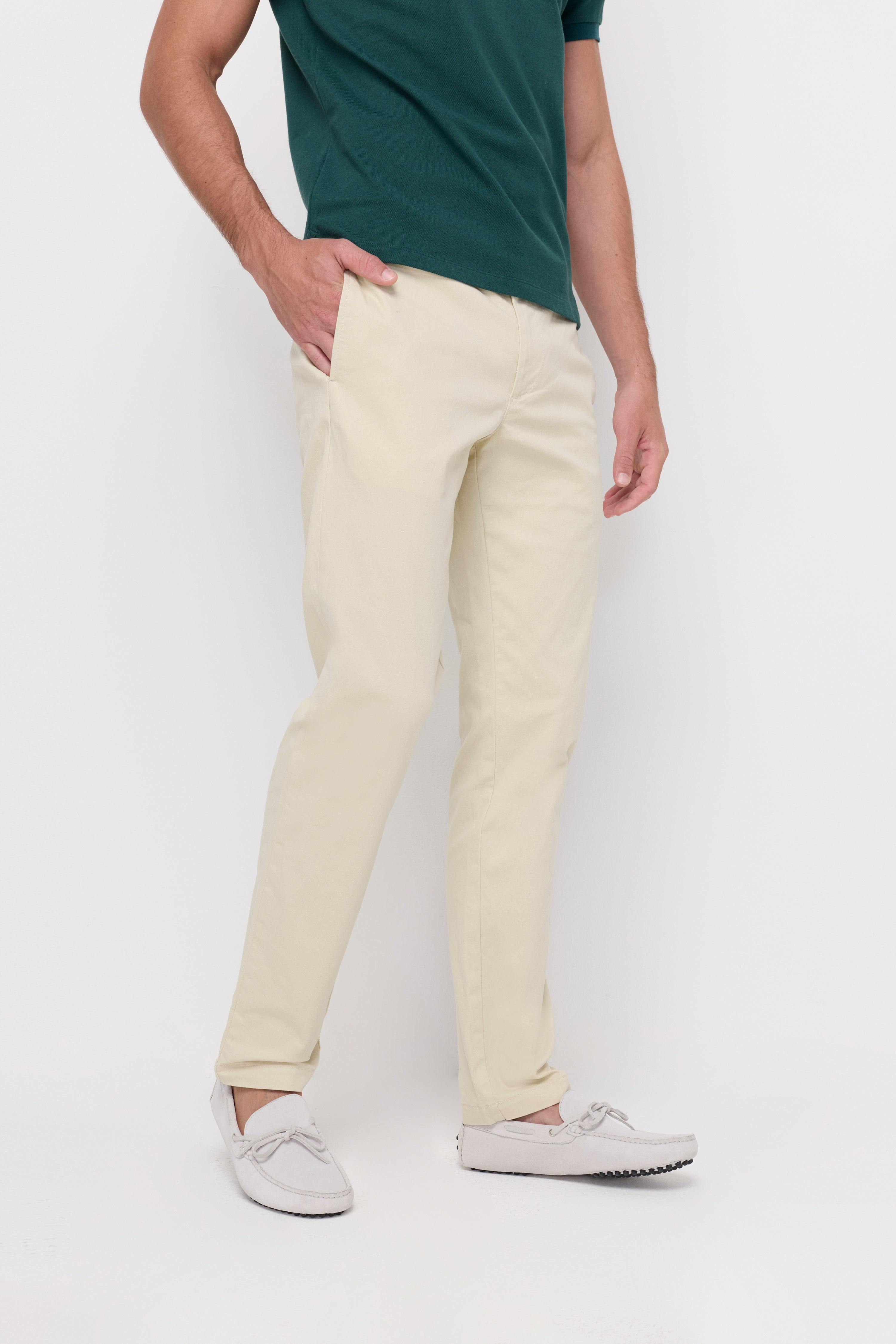 Chino Trousers Cream