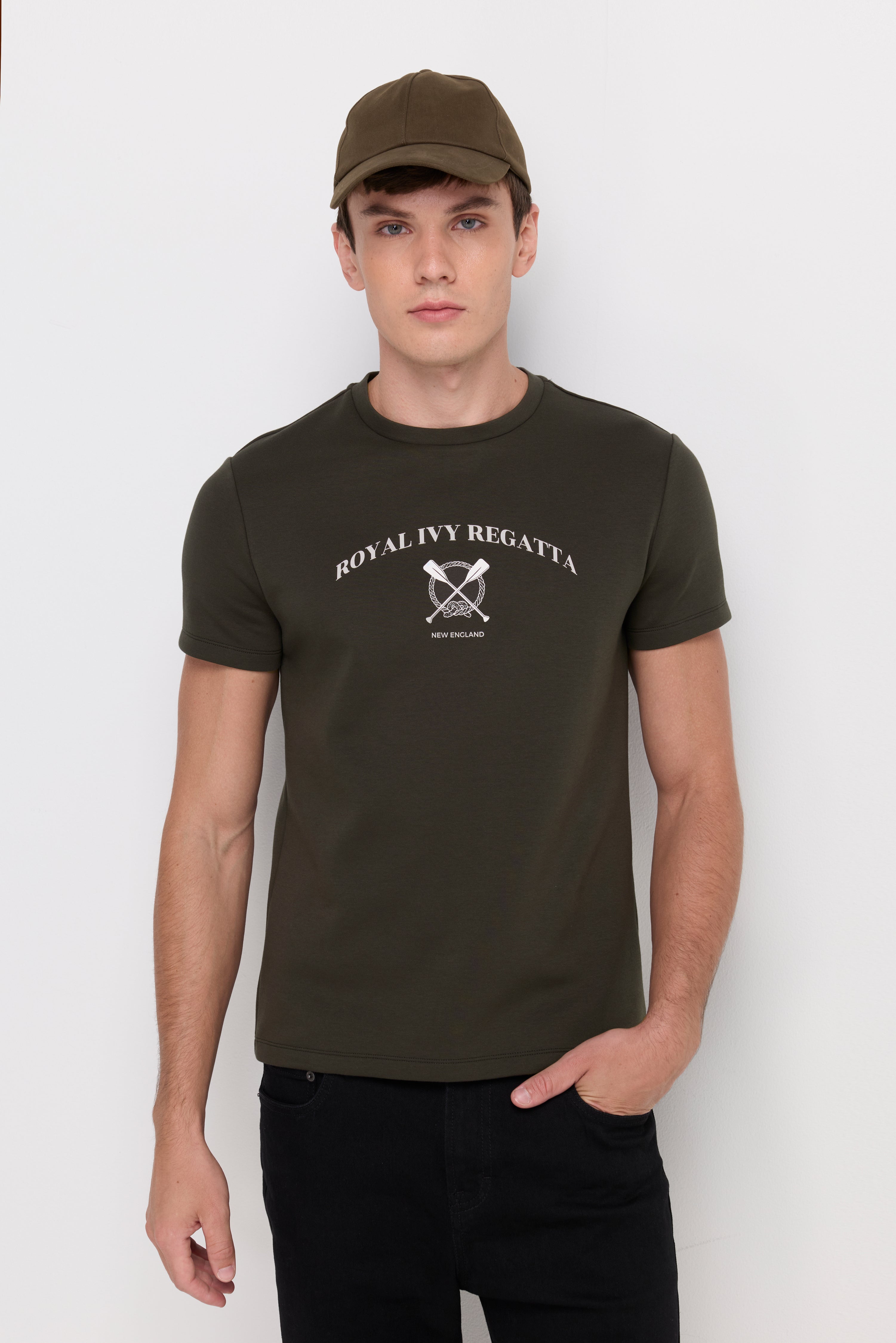 Classic Crest T-Shirt Dark Green