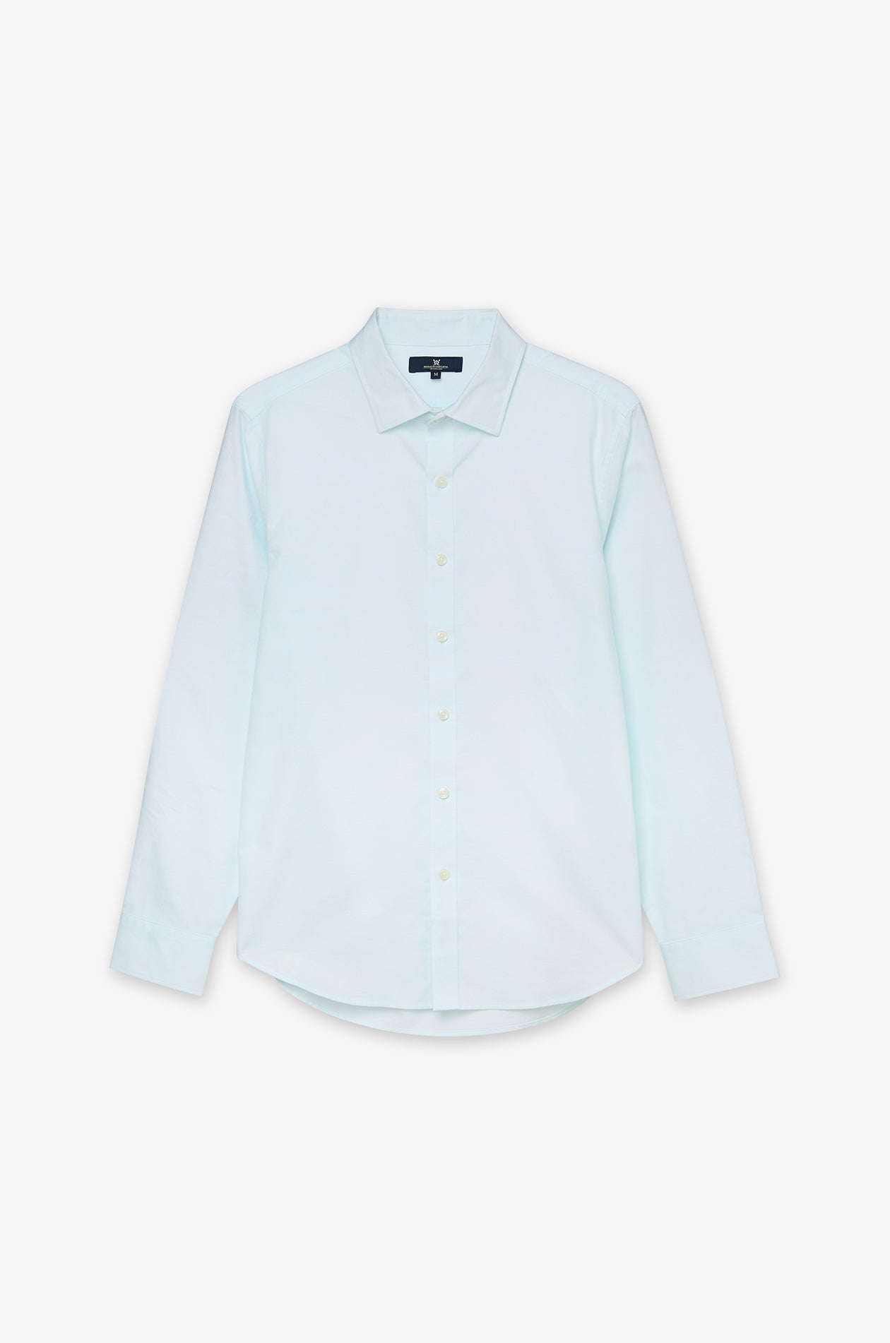 Classic Refined Cotton Shirt Blue