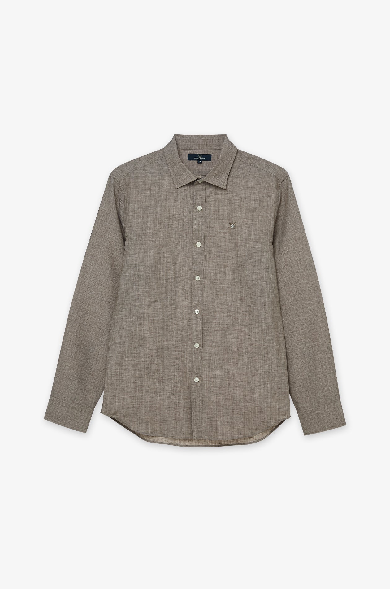 Heritage Cotton Shirt Brown