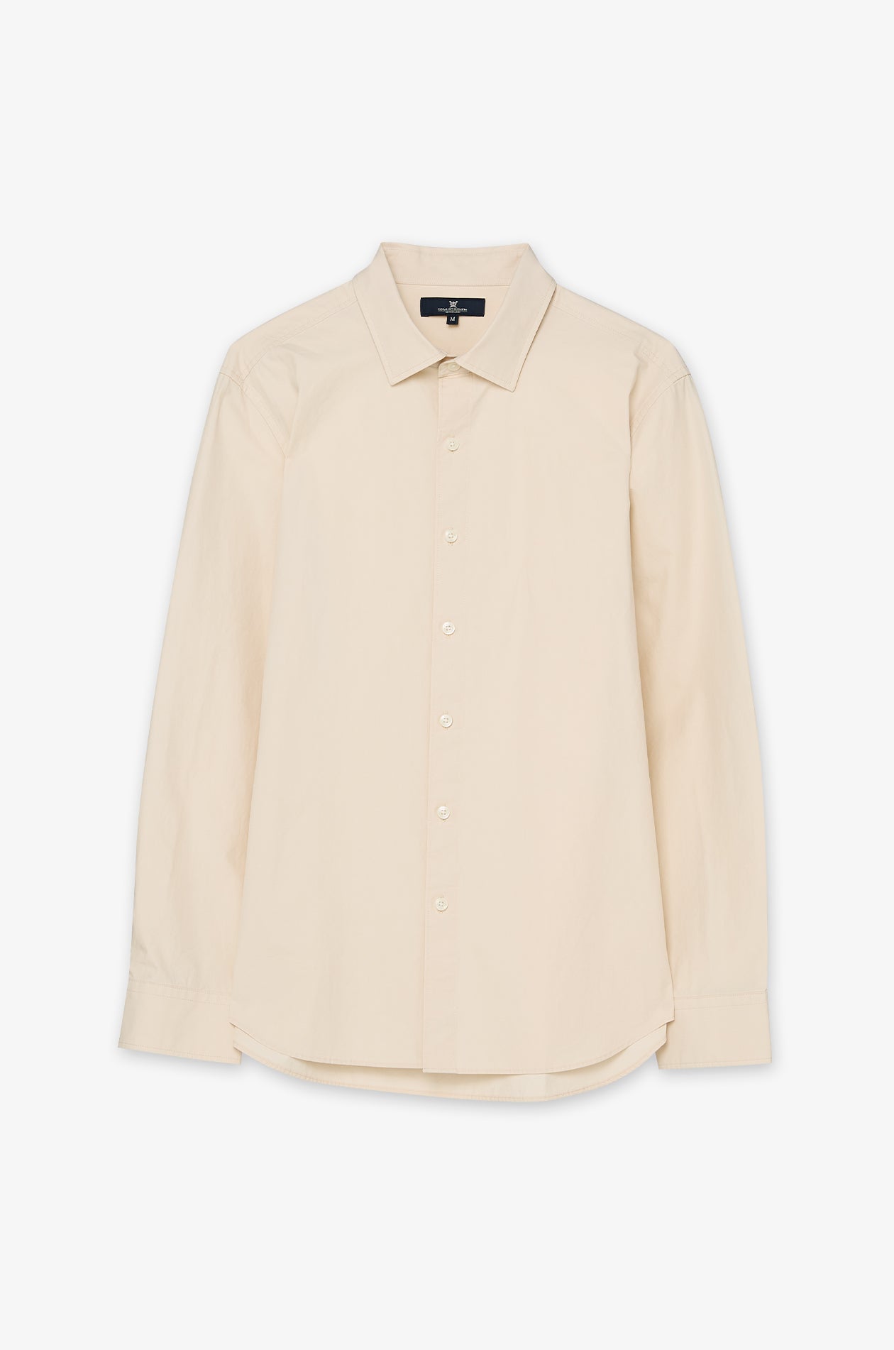 Minimal Classic Shirt Light Beige