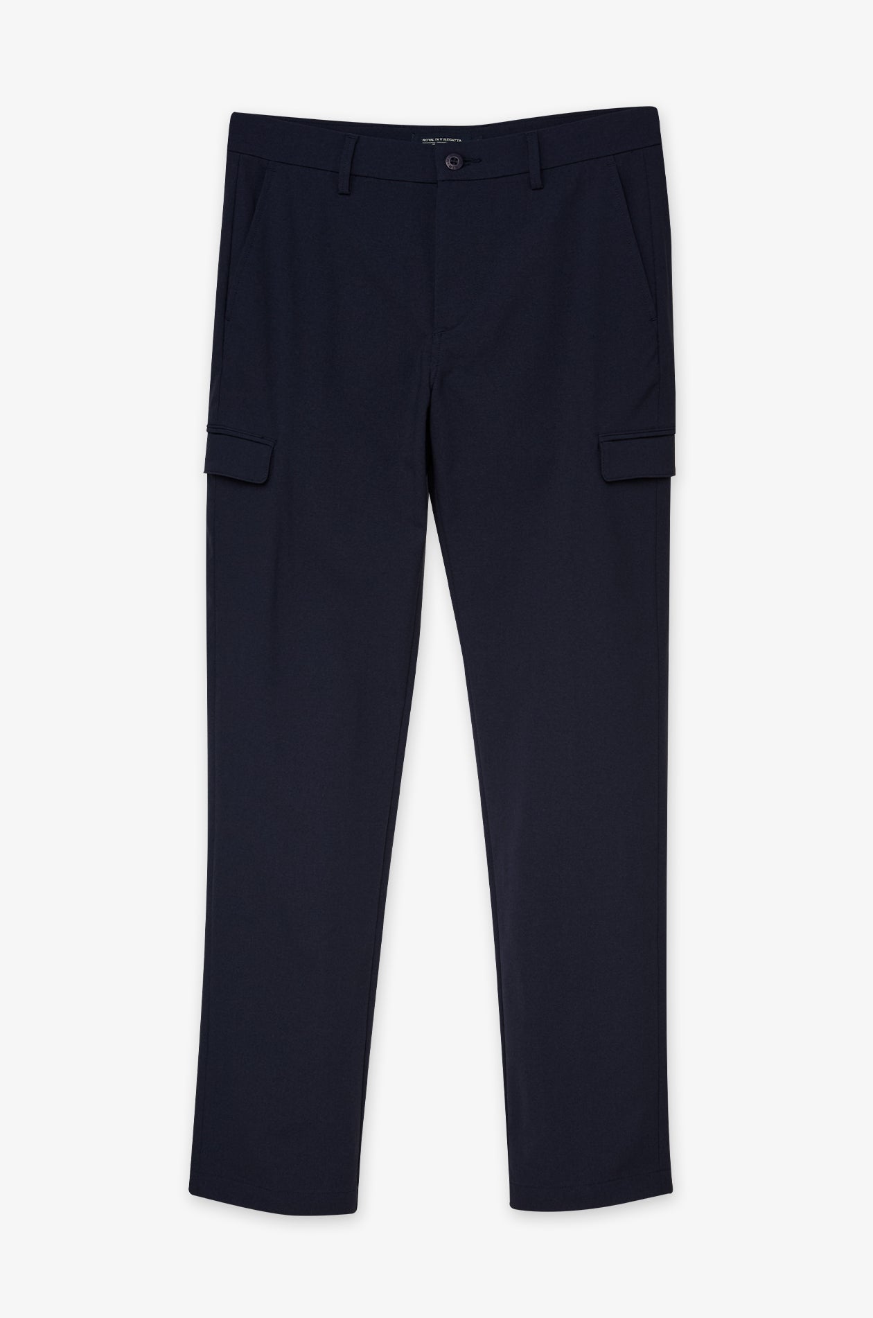 Tailored Cargo Trousers Navy