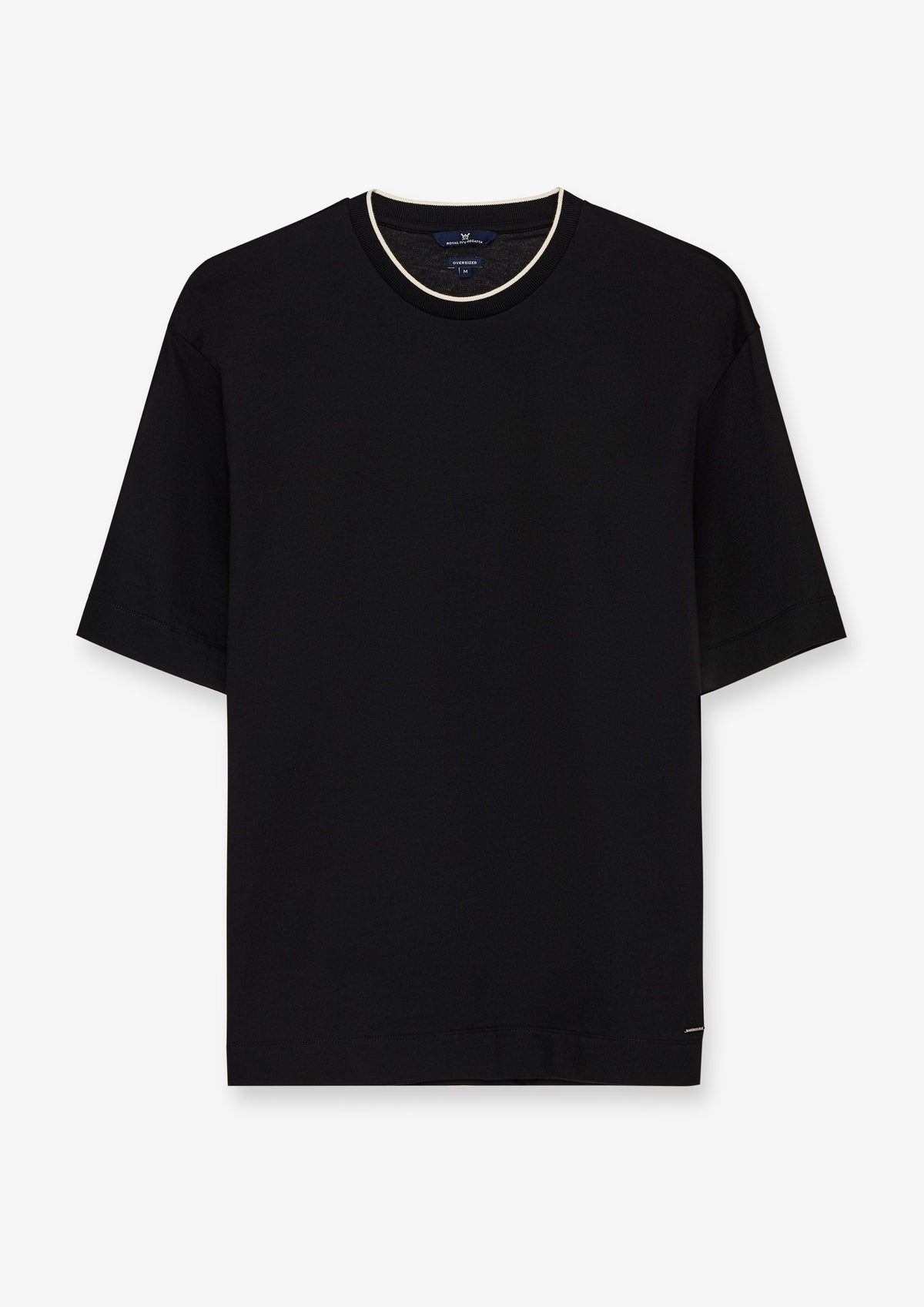 Contrast Trim Crew Neck T-Shirt