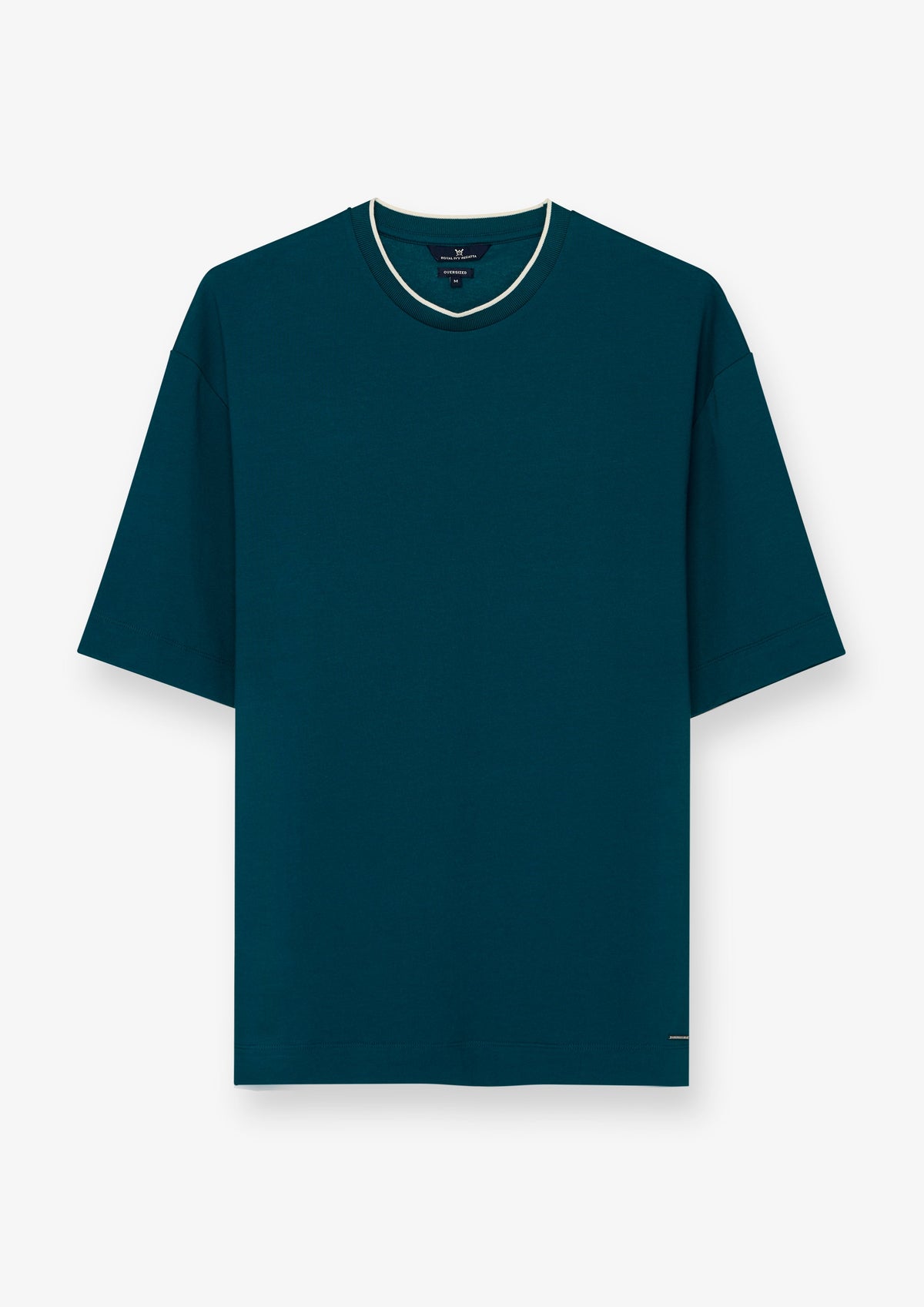 Contrast Trim Crew Neck T-Shirt