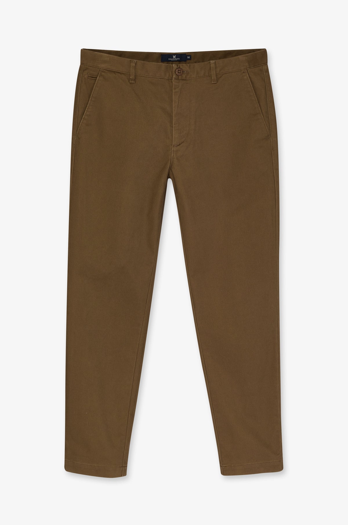 Straight Leg Tailored Chino Trousers
