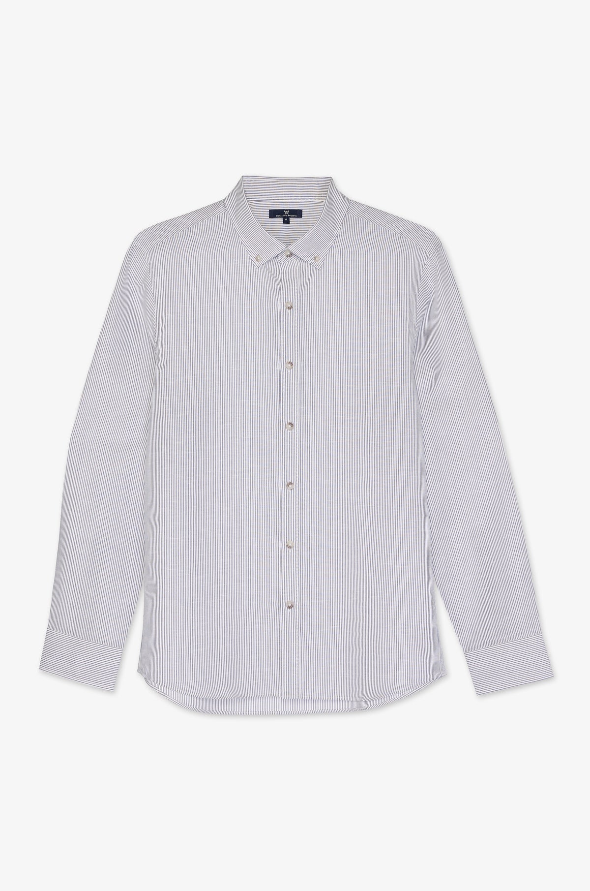 Fine Stripe Long Sleeve Shirt