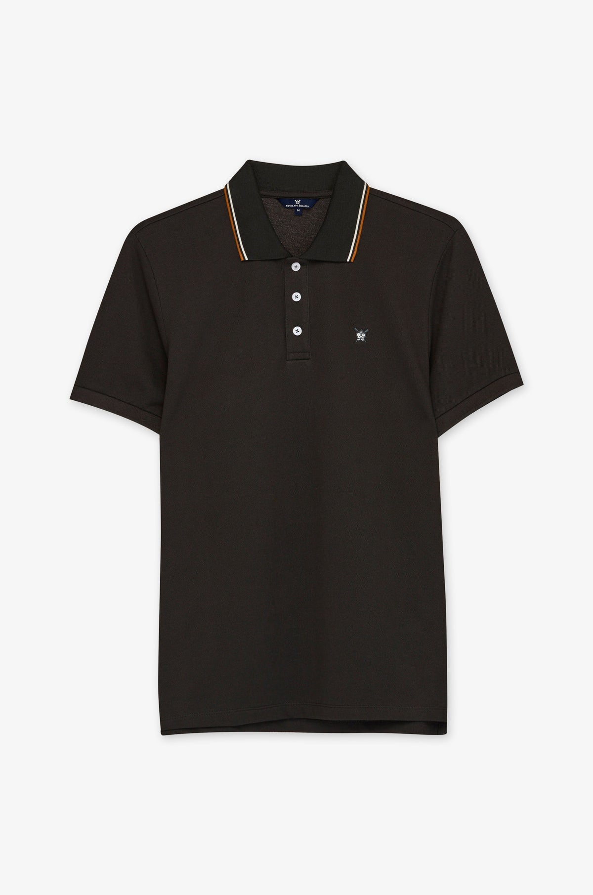 Tipped Collar Short Sleeve Polo