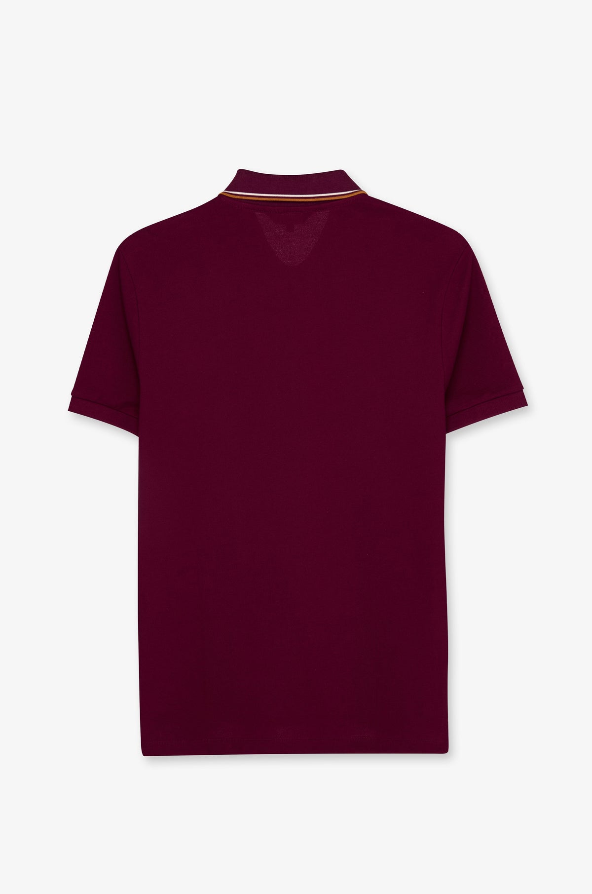 Tipped Collar Short Sleeve Polo