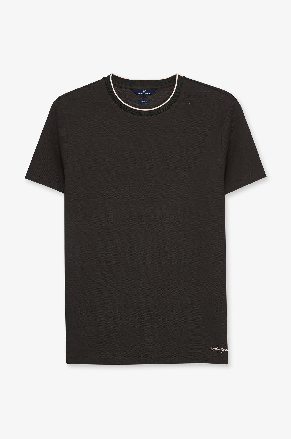 Fine Trim Crew Neck T-Shirt