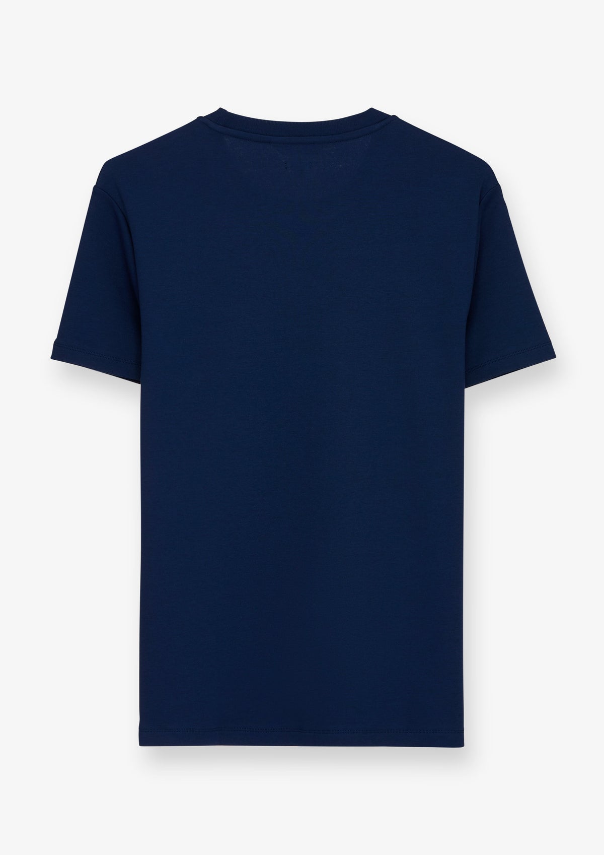 Chest Emblem Crew Neck T-Shirt