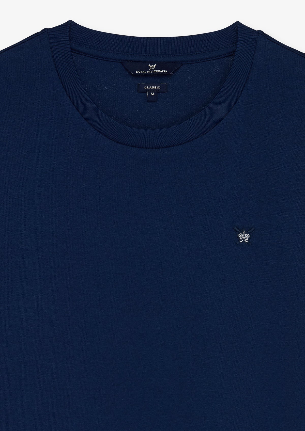 Chest Emblem Crew Neck T-Shirt