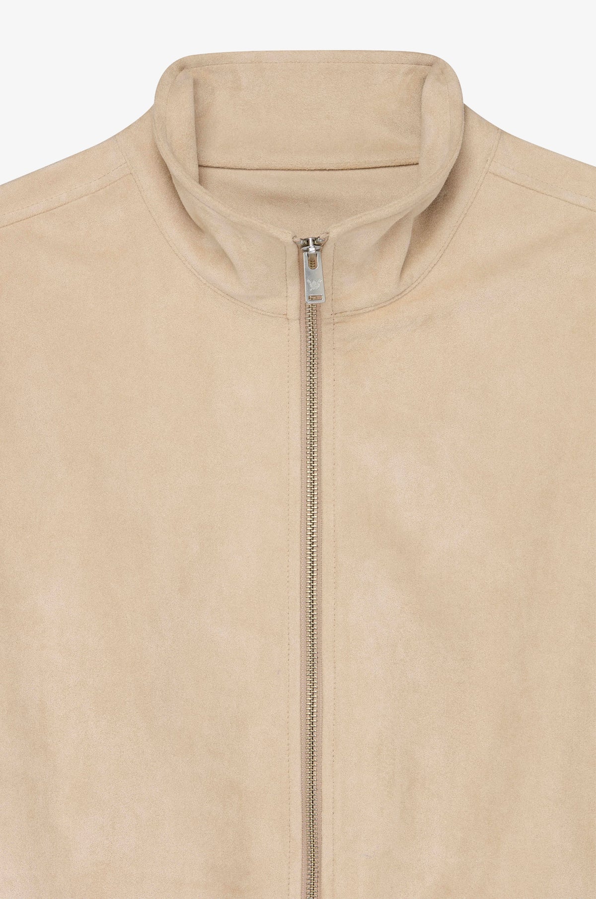 Stand Collar Zip Front Jacket