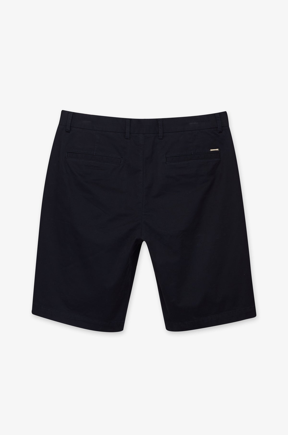 Minimal Straight Cut Tailored Shorts