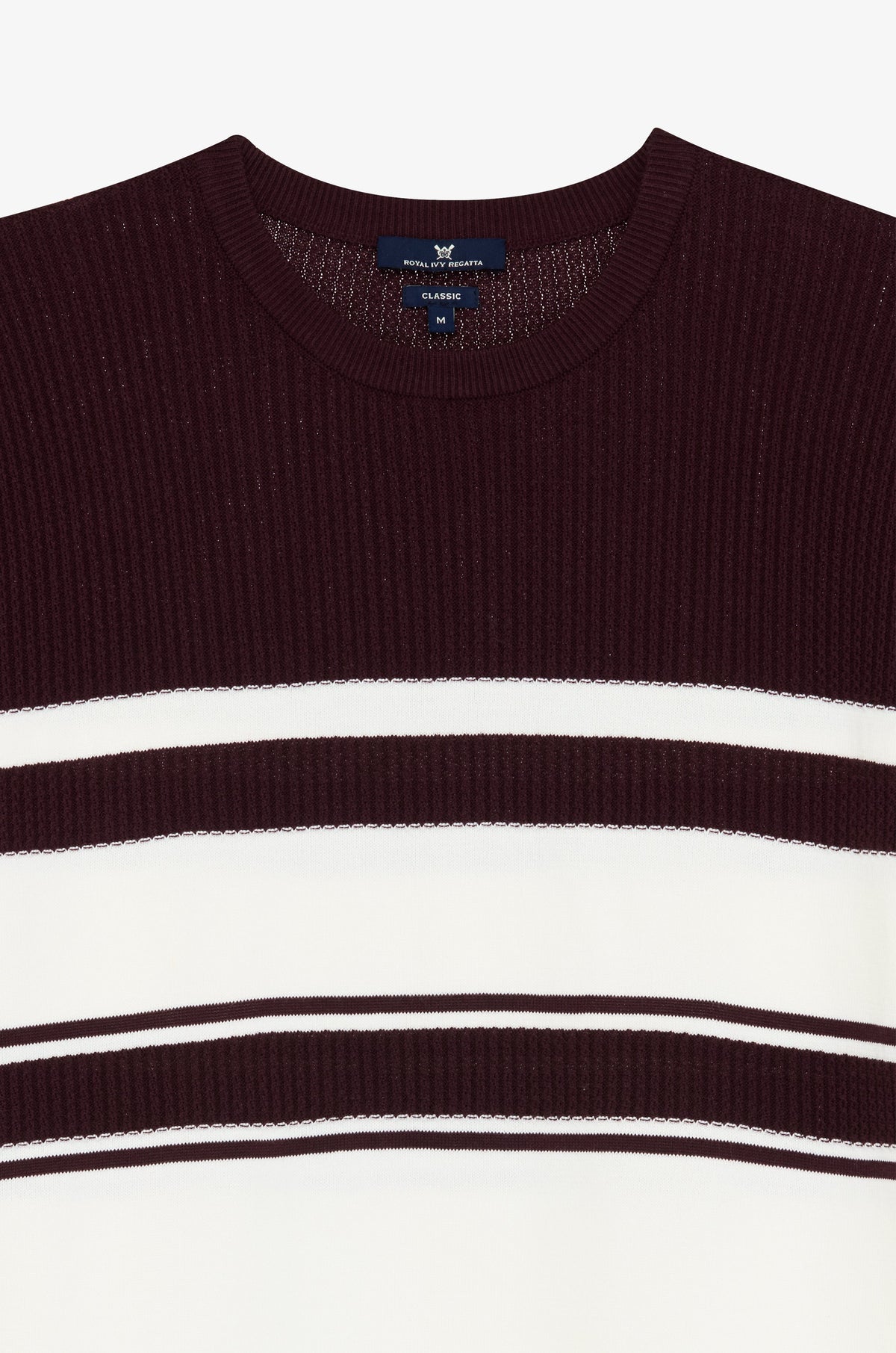 Colour Block Stripe Short Sleeve Top