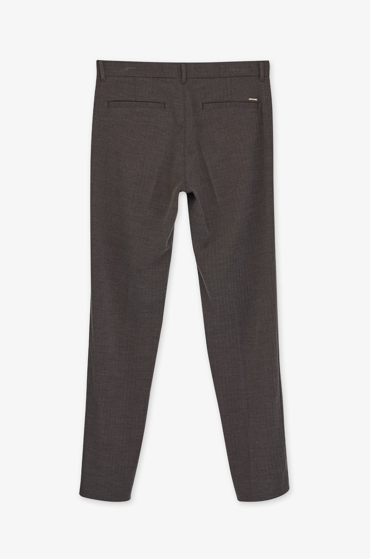 Clean Front Straight Cut Trousers