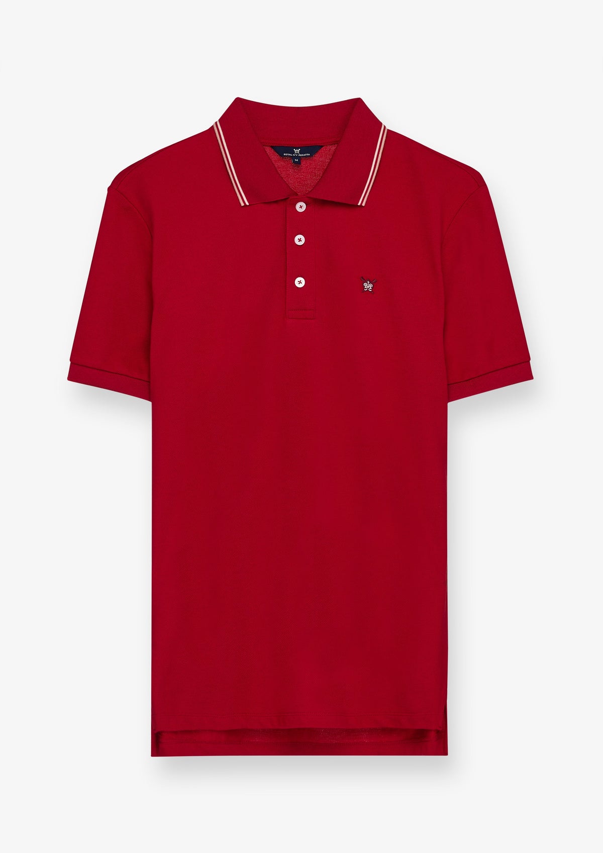 Tipped Collar Short Sleeve Polo