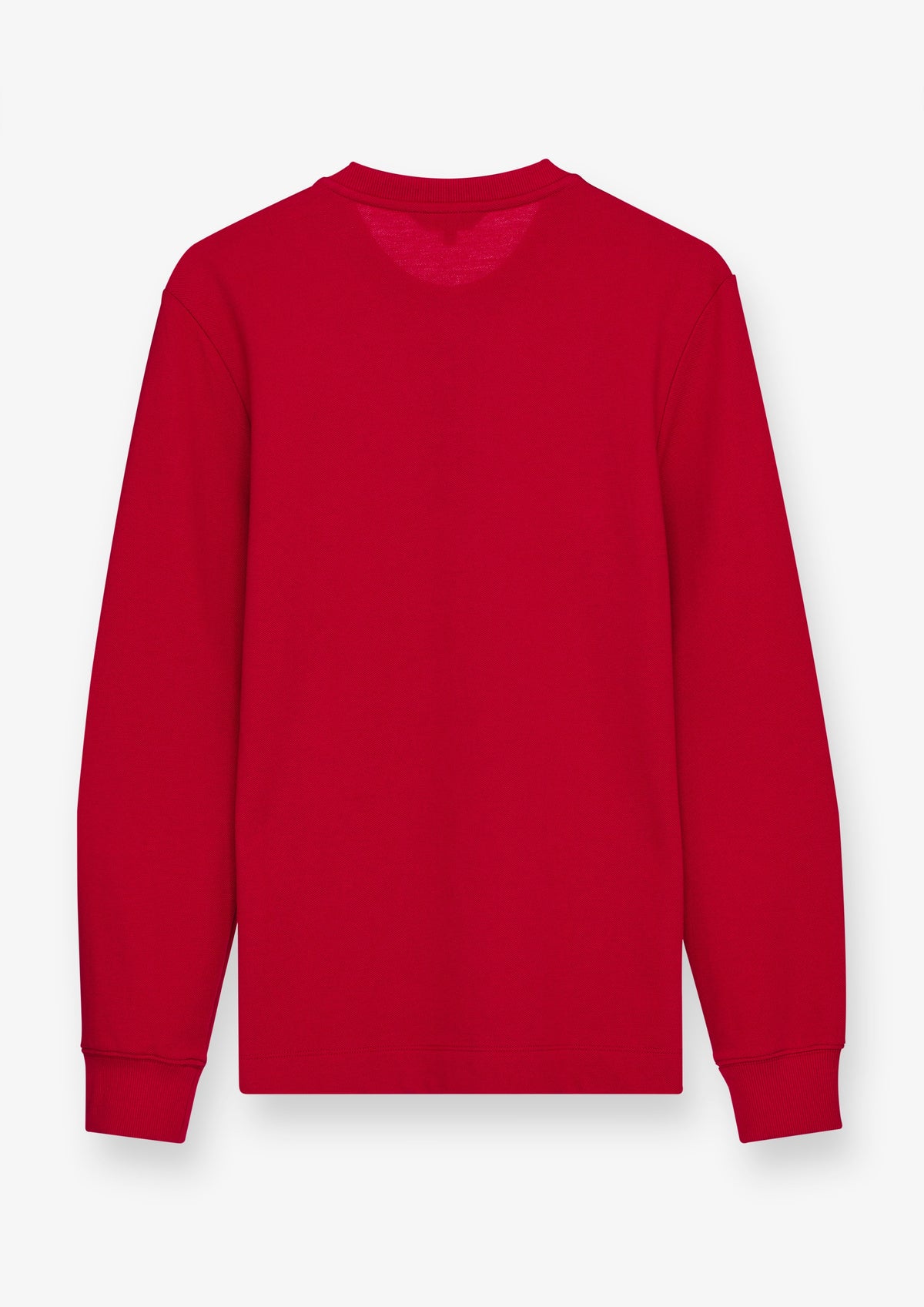 Chest Emblem Long Sleeve Pullover