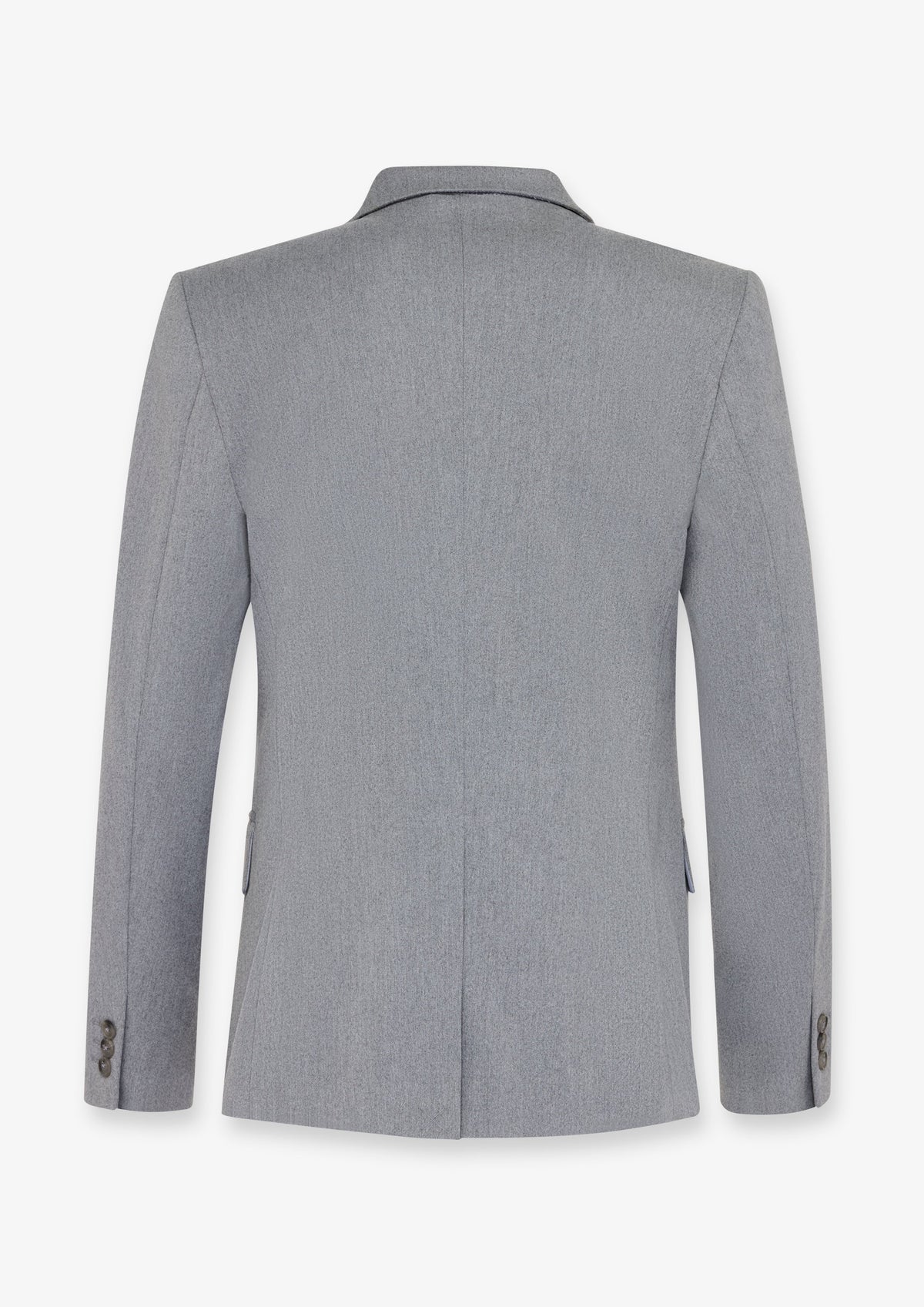 Notch Lapel Two-Button Blazer
