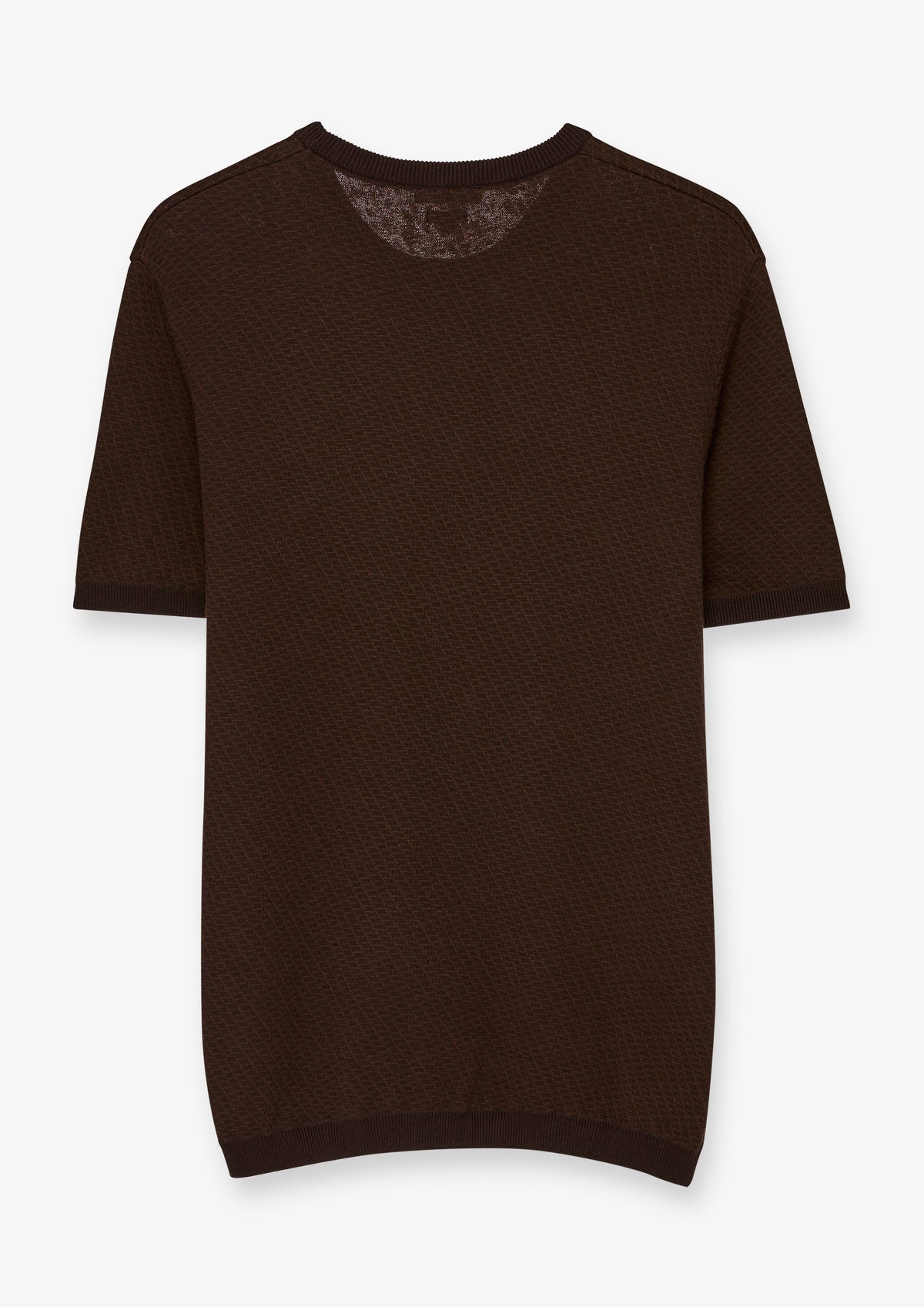 Minimal Crew Neck Short Sleeve Top