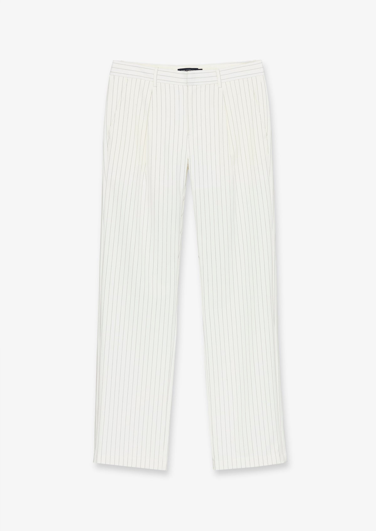 Wide Leg Pleated Trousers