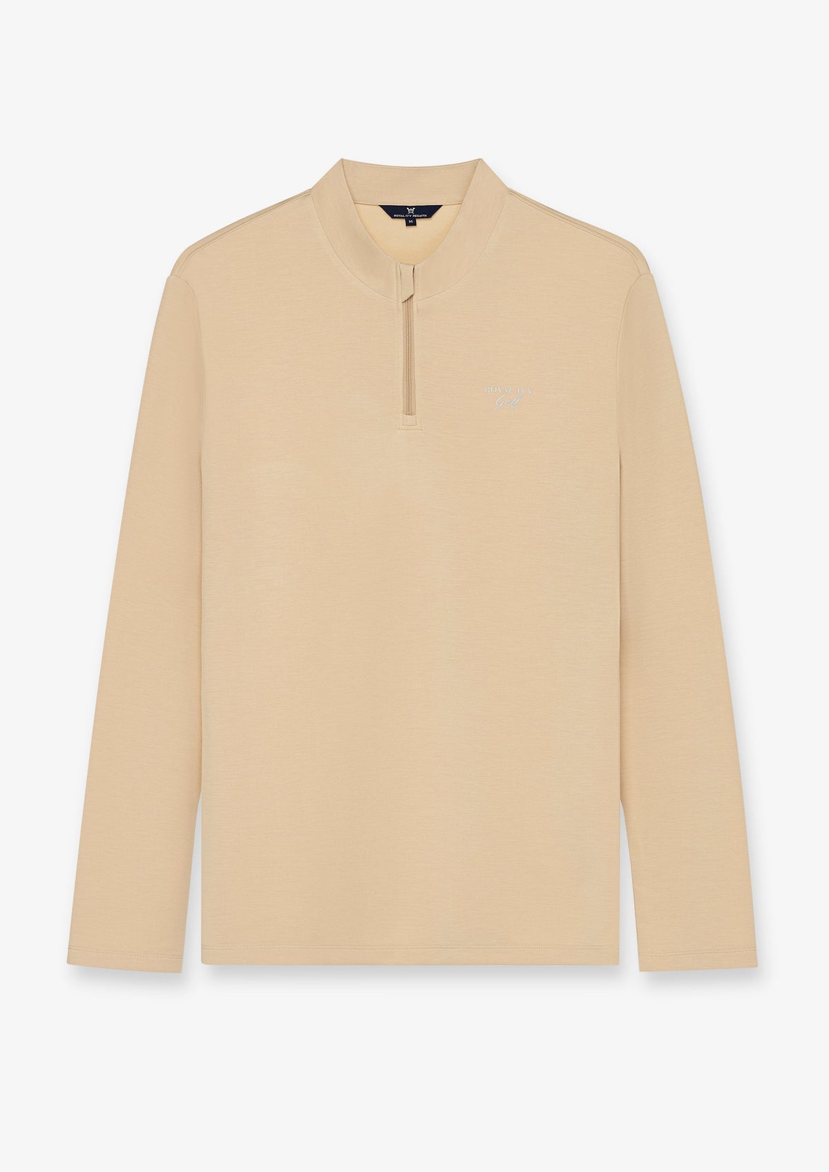 Long Sleeve Zip Neck Pullover