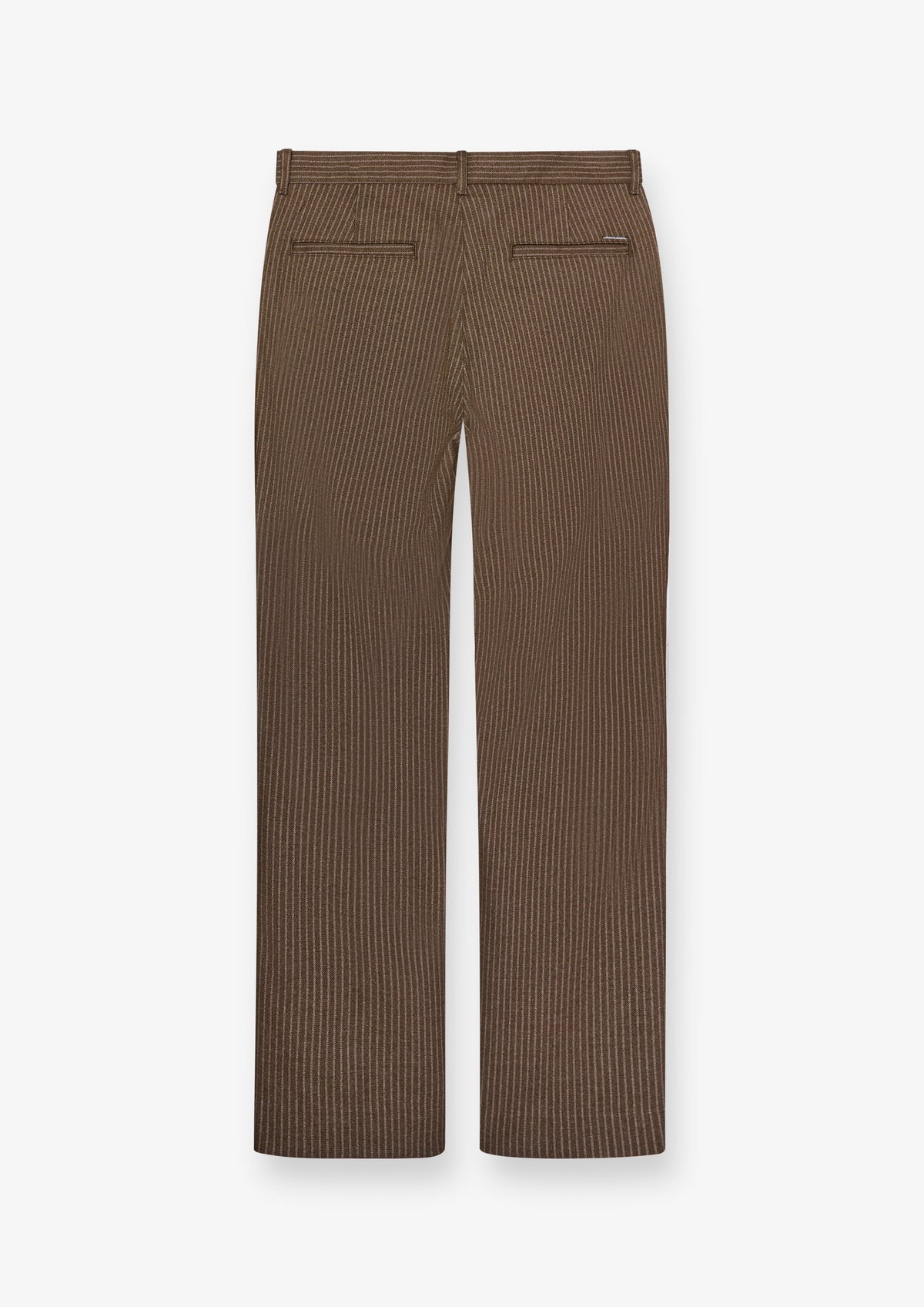 Fine Pinstripe Straight Leg Pants