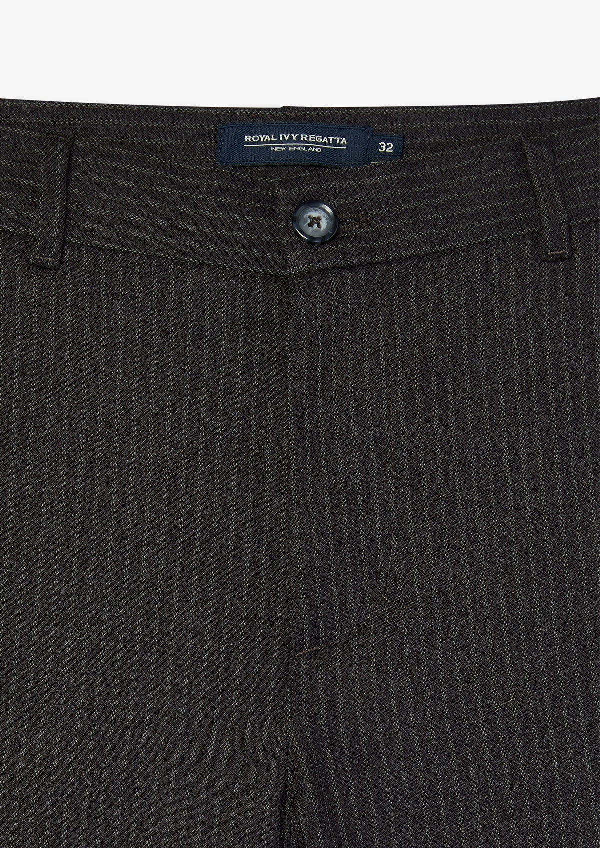 Fine Pinstripe Straight Leg Pants