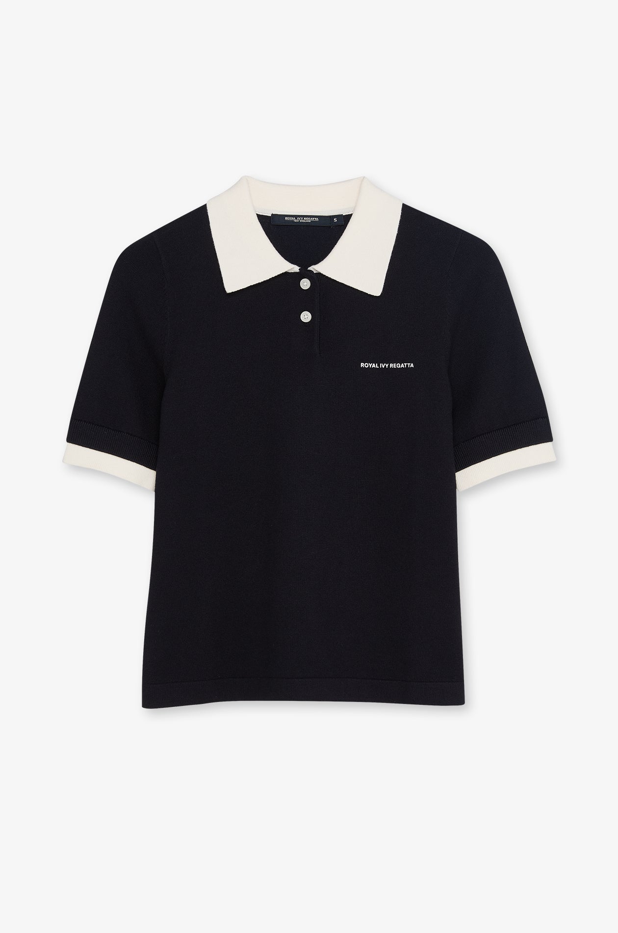 Heritage Knit Polo Navy