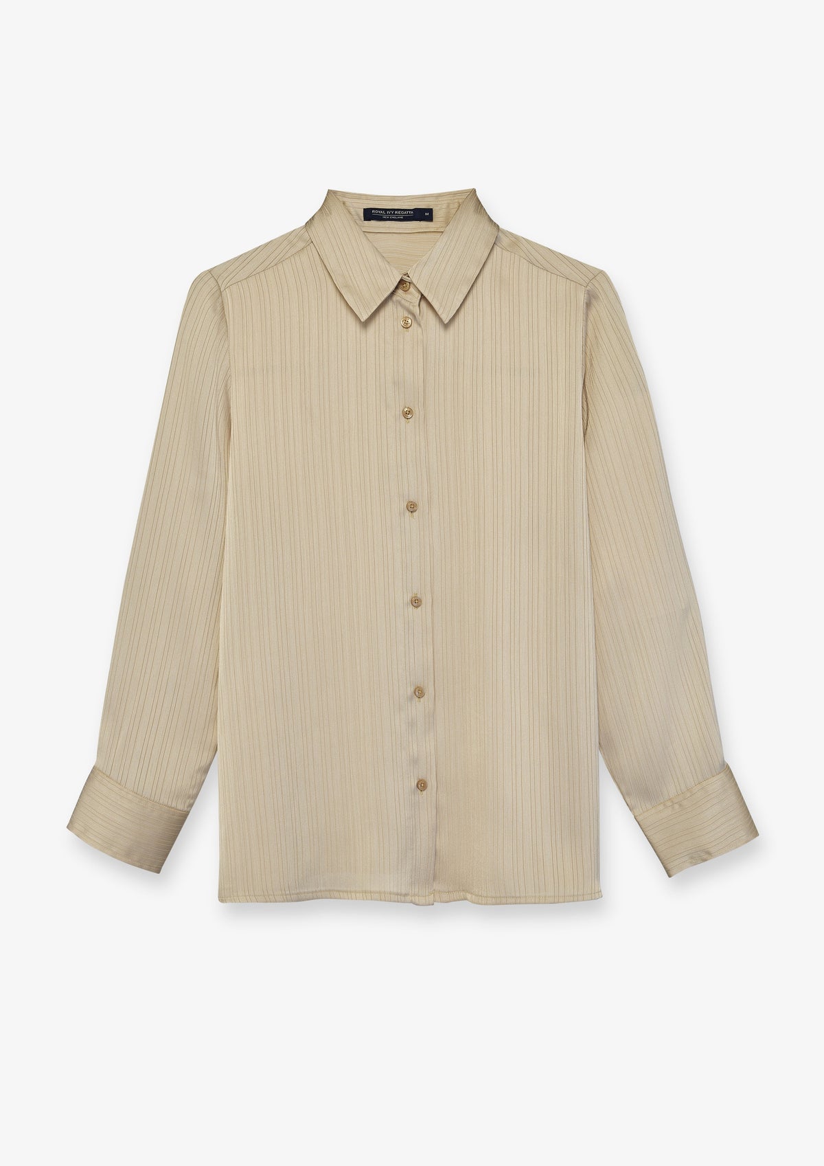 Fine Texture Long Sleeve Button Shirt