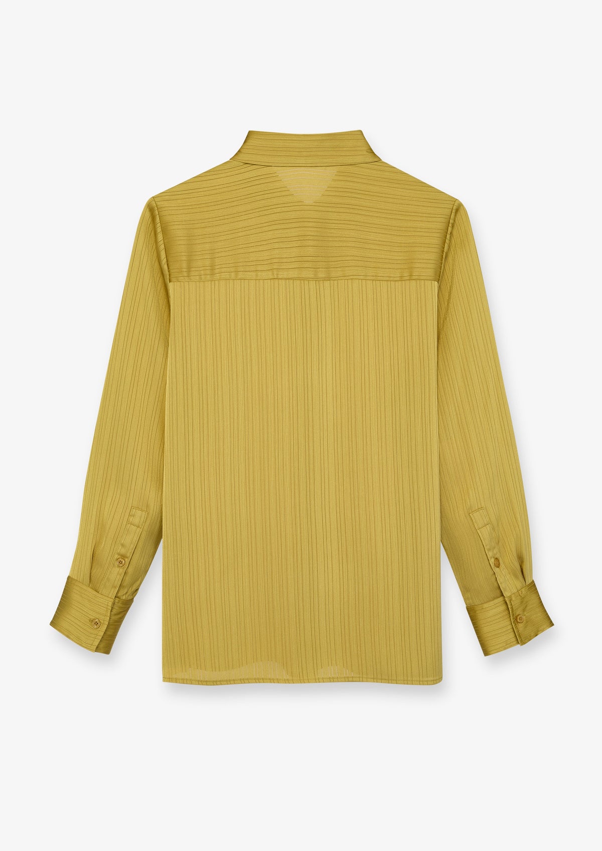 Fine Texture Long Sleeve Button Shirt