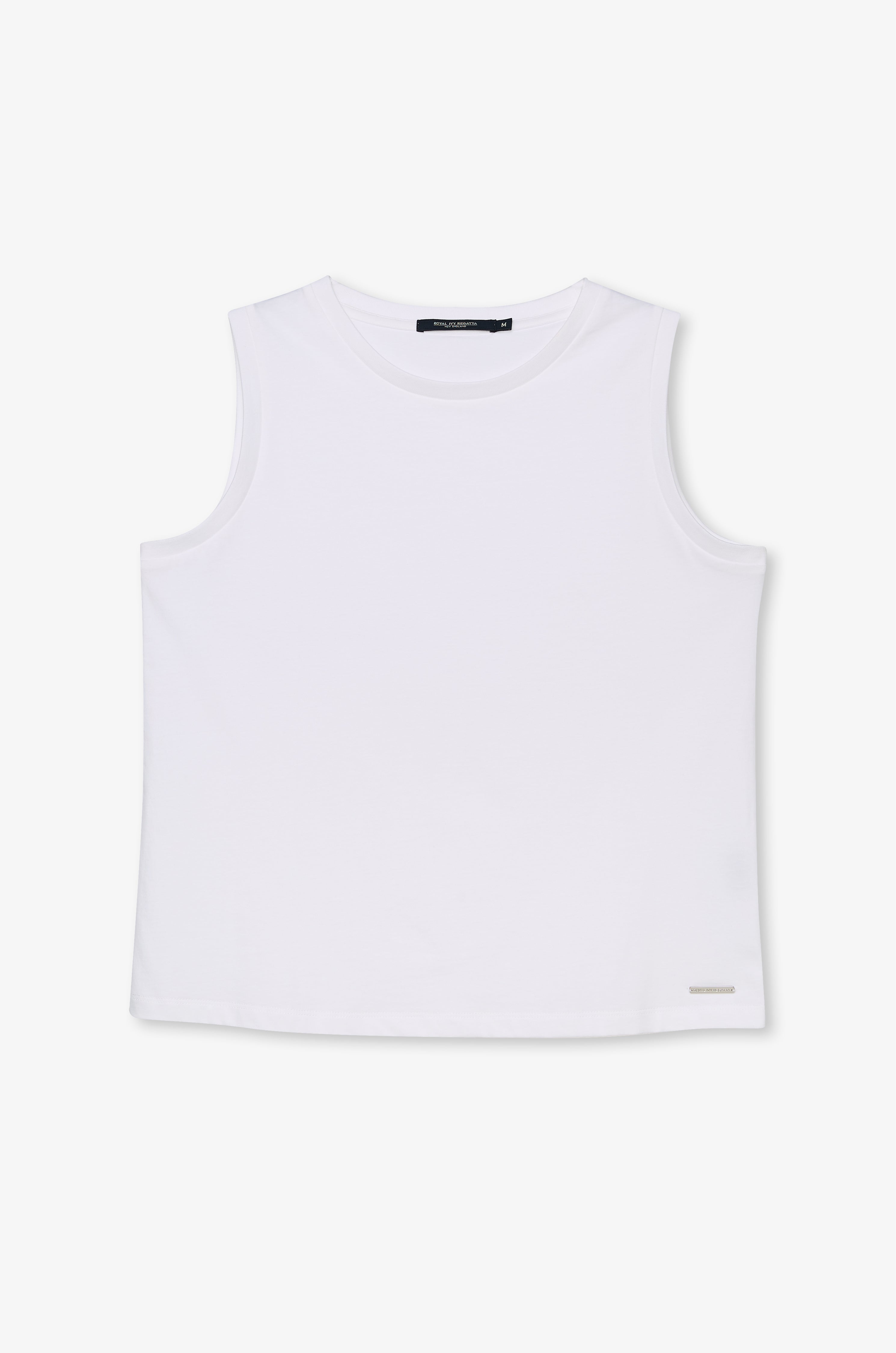 Essential Sleeveless Knit Top Off-White