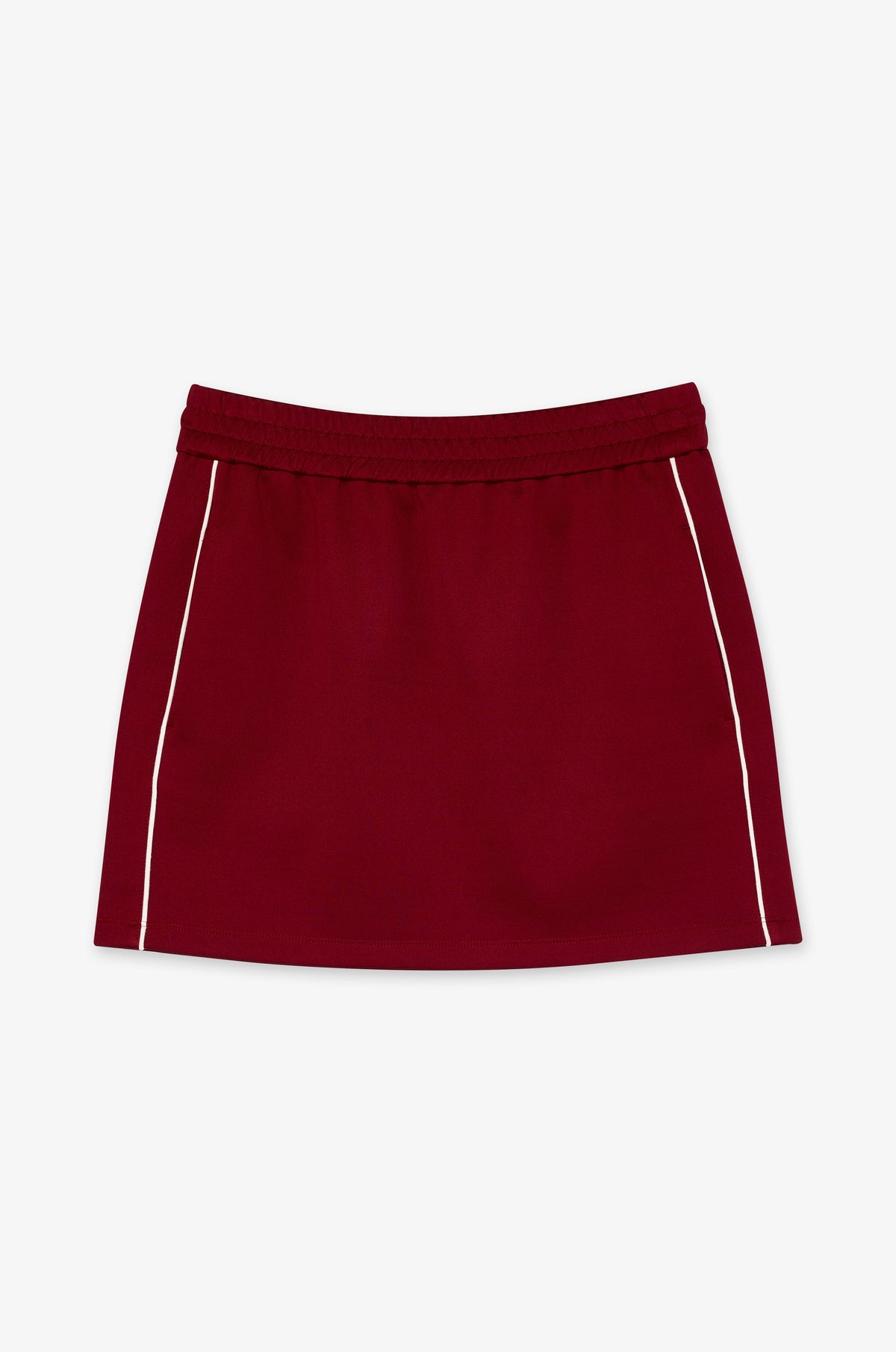 Contrast Line Mini Skirt