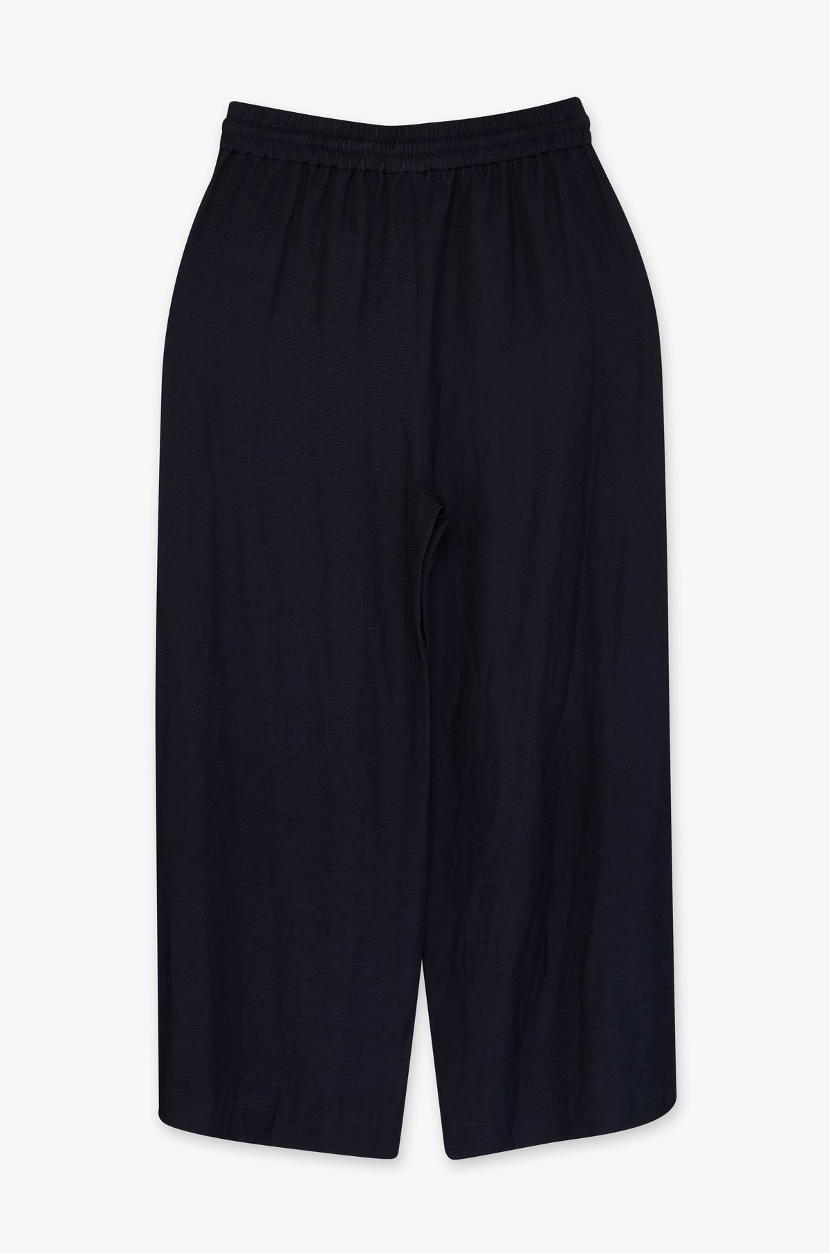 Side Stripe Drawstring Wide Leg Trousers