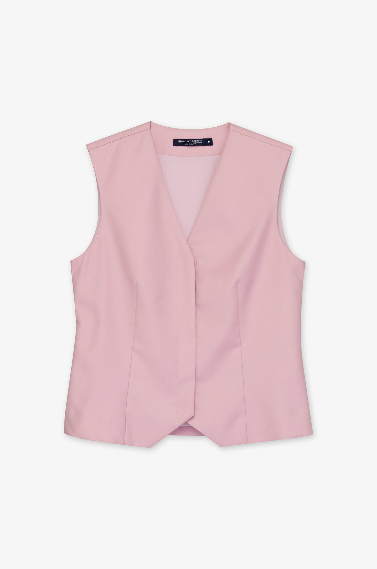 Single Button Tailored Sleeveless Vest