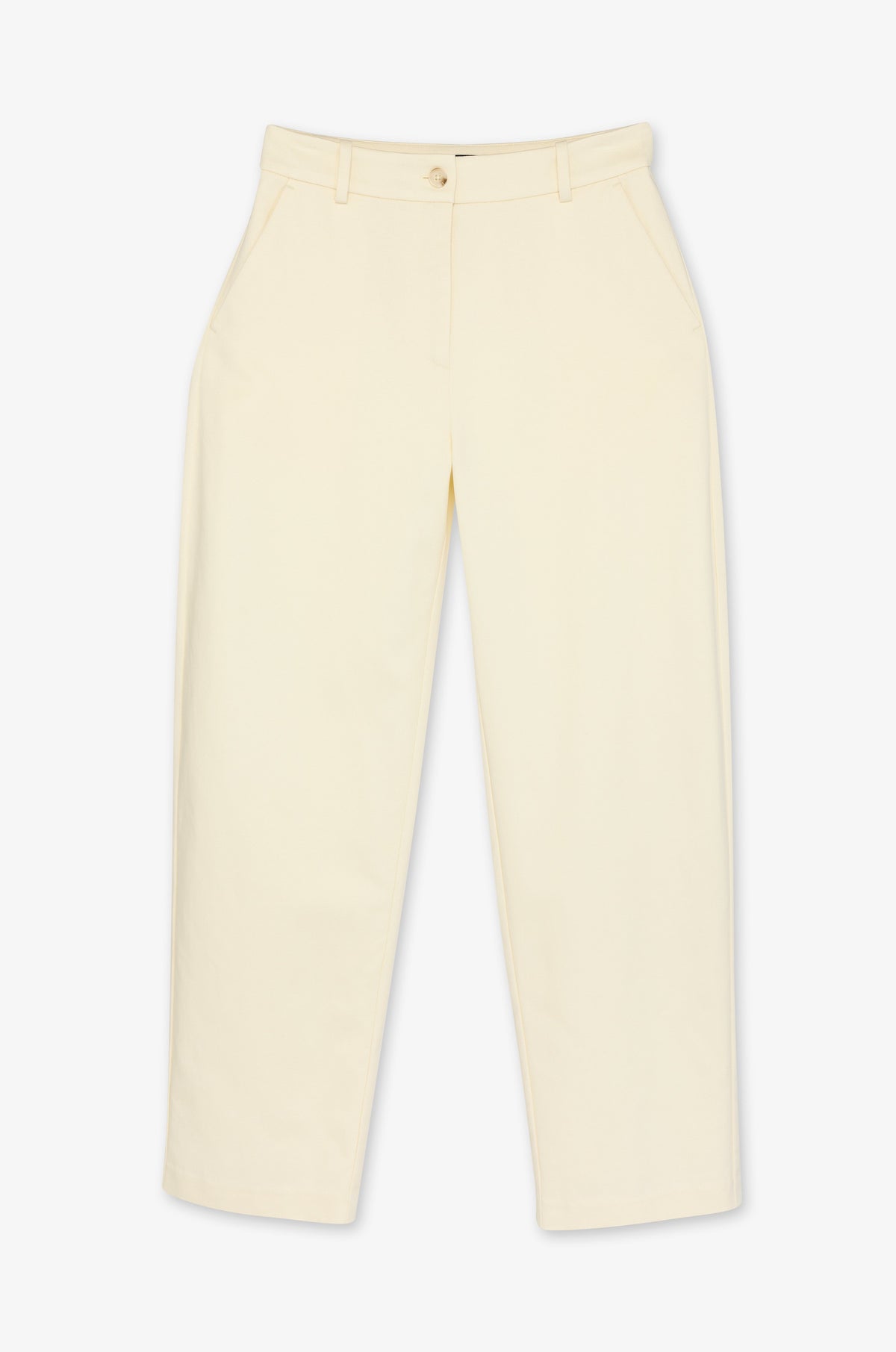 Minimal Straight Leg Tailored Trousers