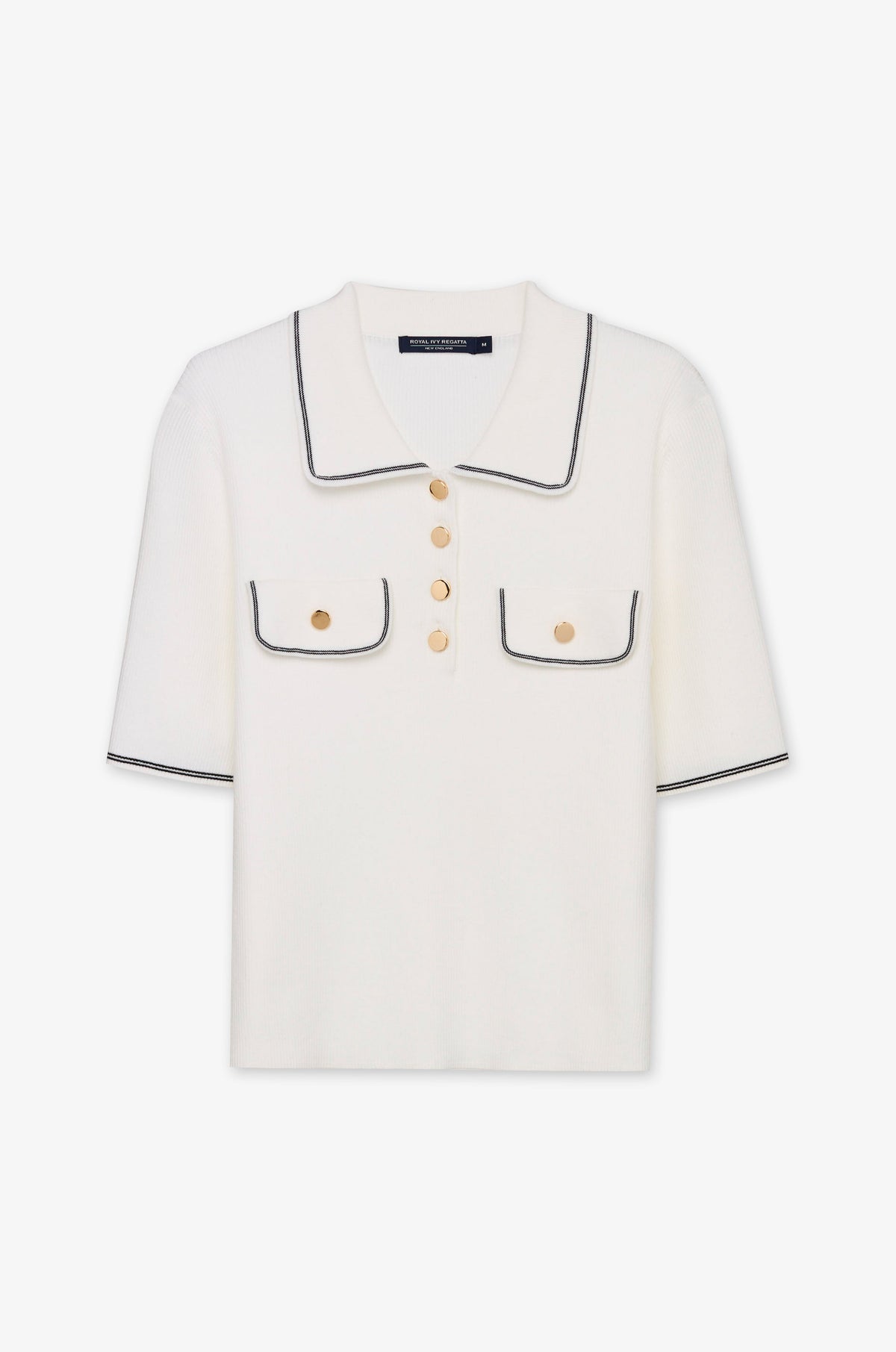 Contrast Pocket Short Sleeve Polo